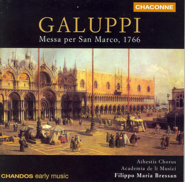 Релиз Galuppi: Mass for St. Mark's