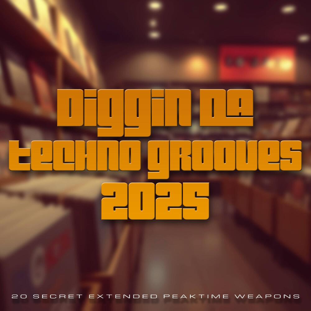 Релиз DIGGIN DA TECHNO GROOVES 2025 (20 SECRET EXTENDED PEAKTIME WEAPONS)