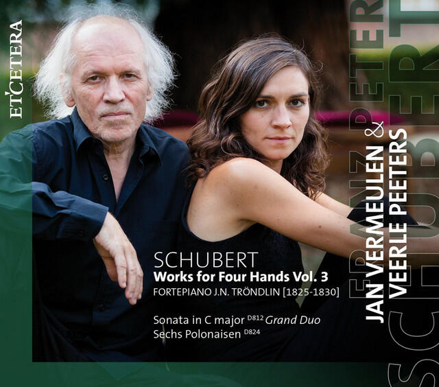 Релиз Schubert: Works for Four Hands, Vol. 3 - Sonata in C Major, D. 823 / 6 Polonaisen, D. 824