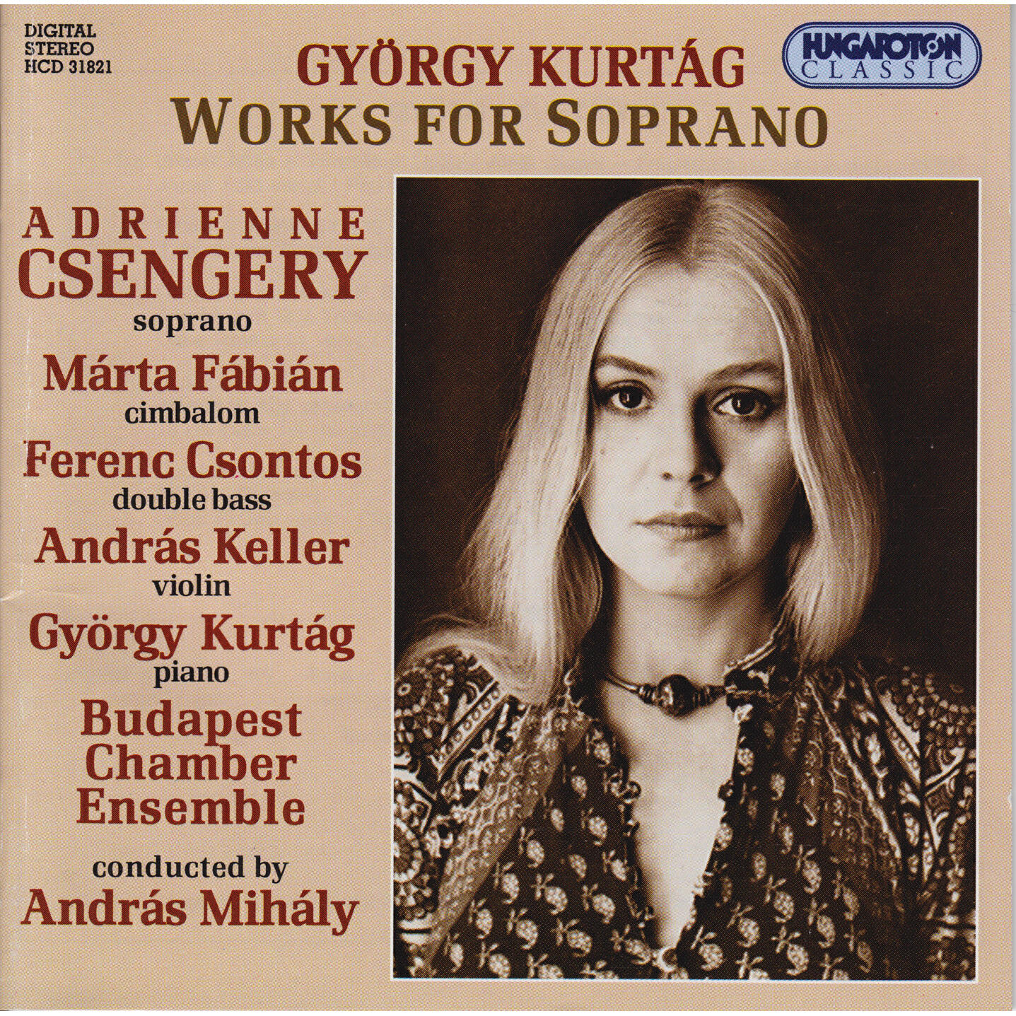 Релиз Kurtag: Works for Soprano