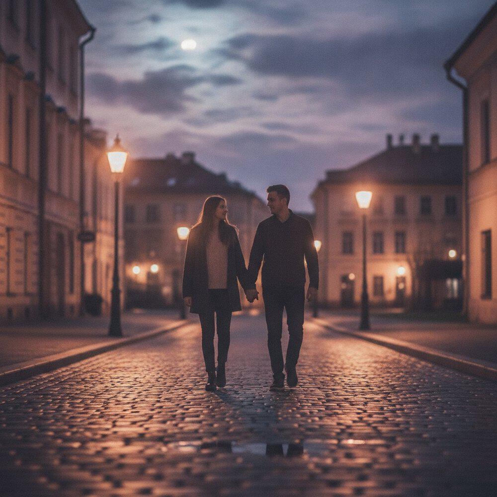 Релиз Ночная прогулка влюбленных
