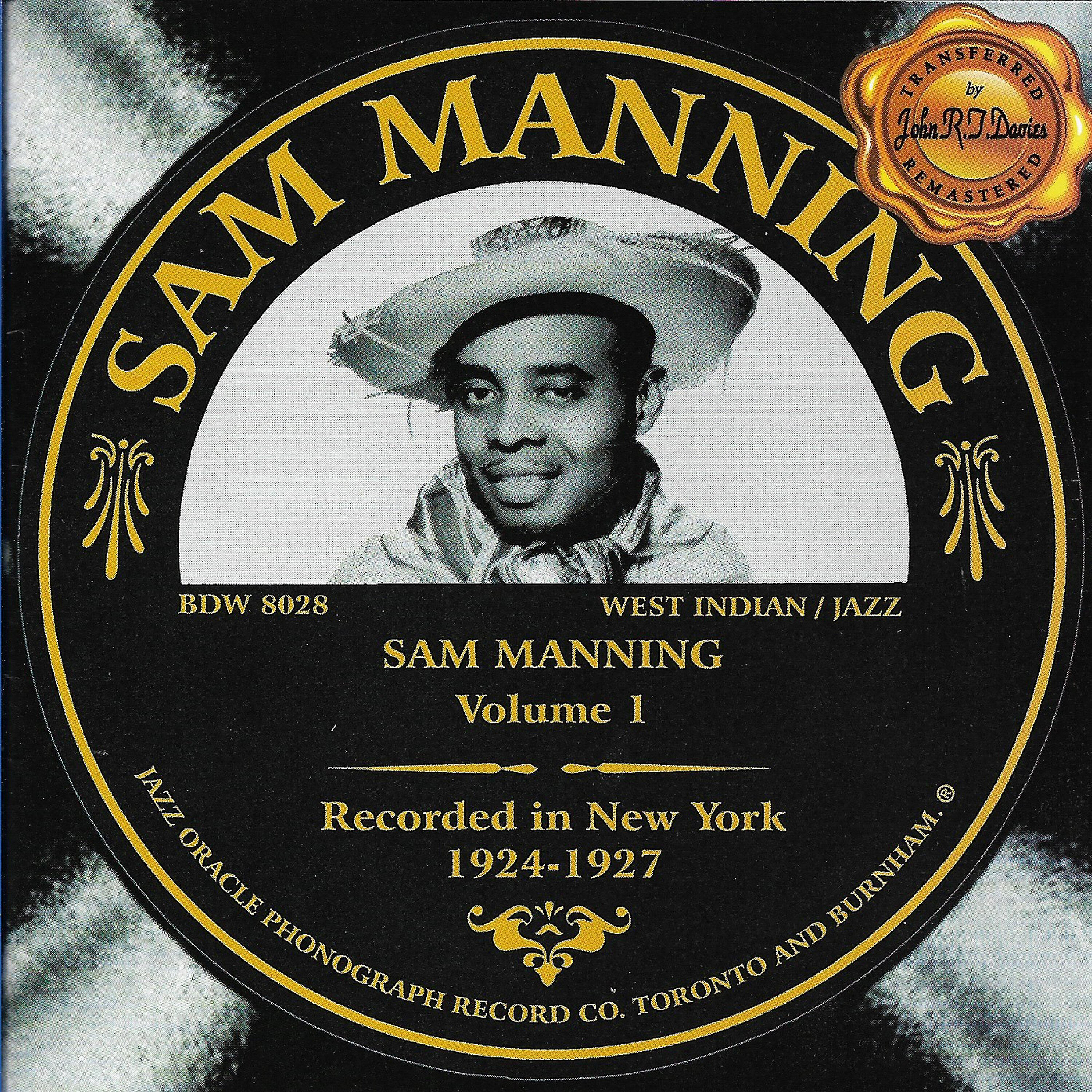 Релиз Sam Manning 1924-1927, Vol. 1