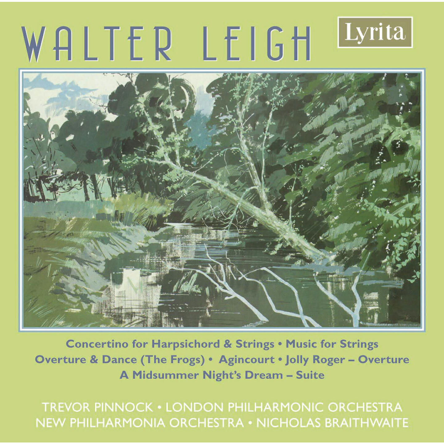 Релиз Leigh: Concertino for Harpsichord & Works for Orchestra