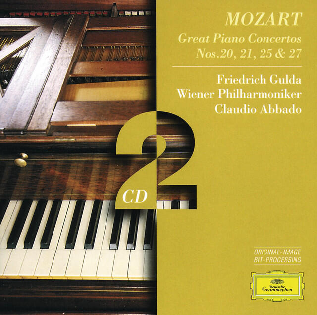Релиз Mozart, W.A.: Piano Concertos Nos. 20, 21, 25 & 27