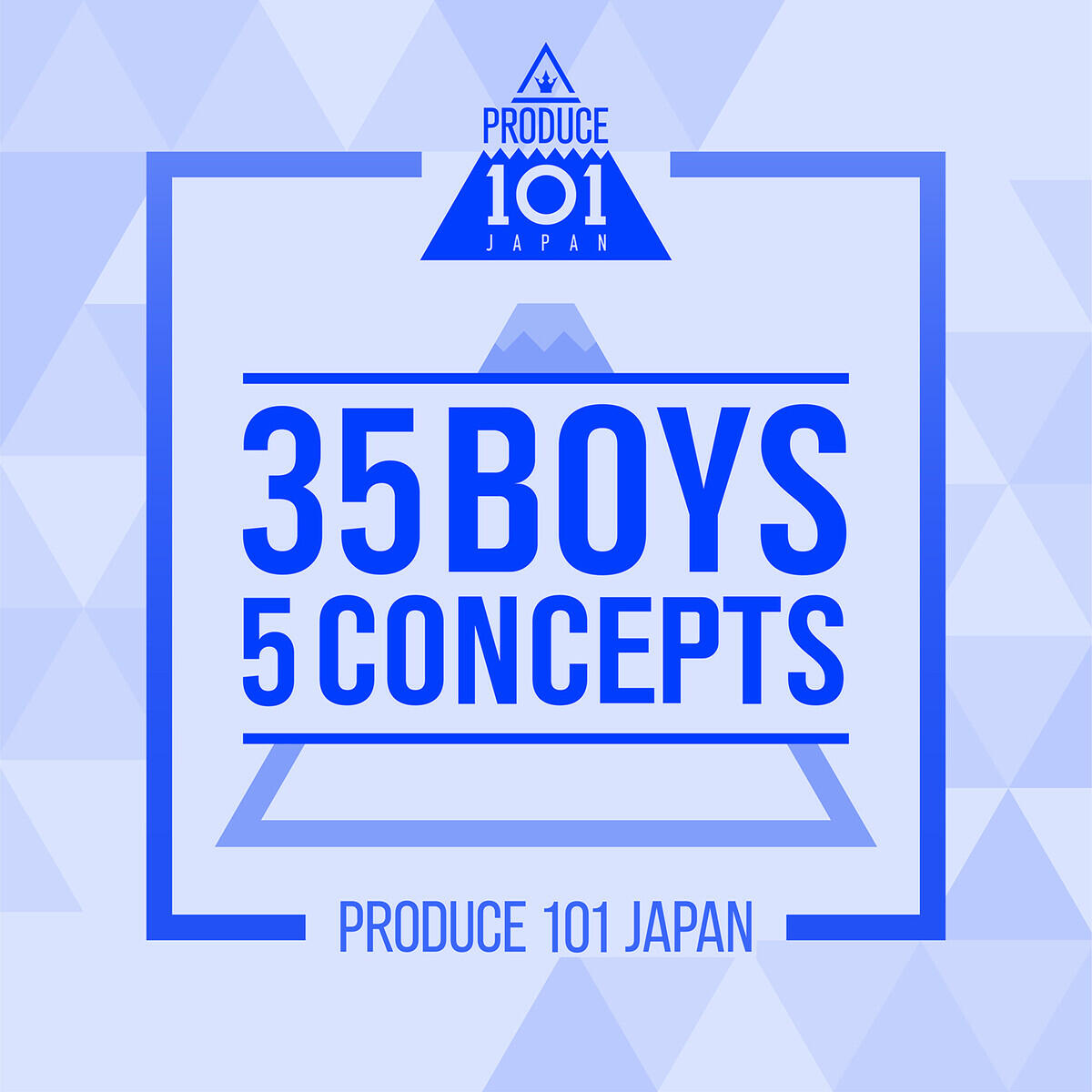 Релиз PRODUCE 101 JAPAN - 35 Boys 5 Concepts