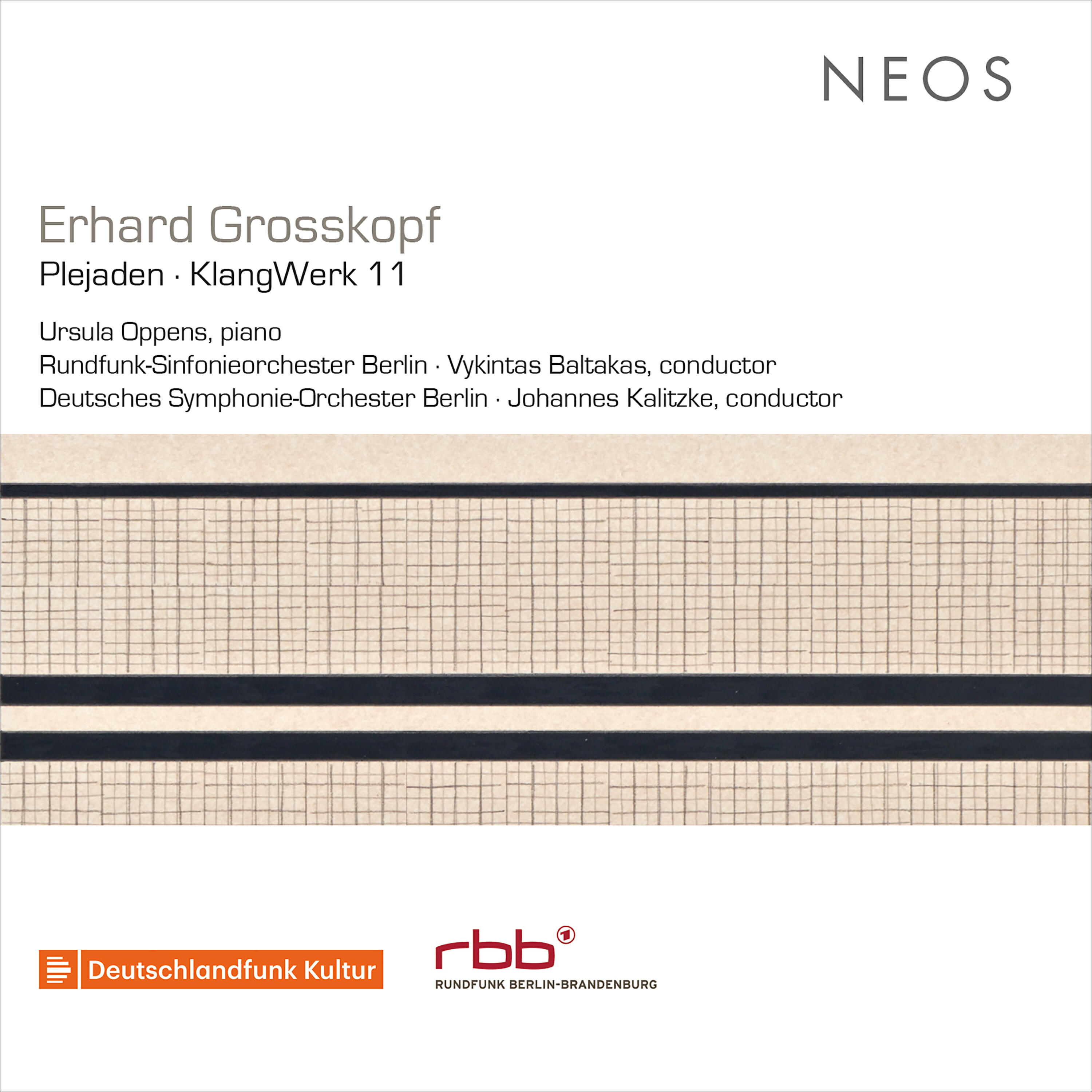 Релиз Erhard Grosskopf: Plejaden, Op. 56 & KlangWerk 11, Op. 64 (Live)