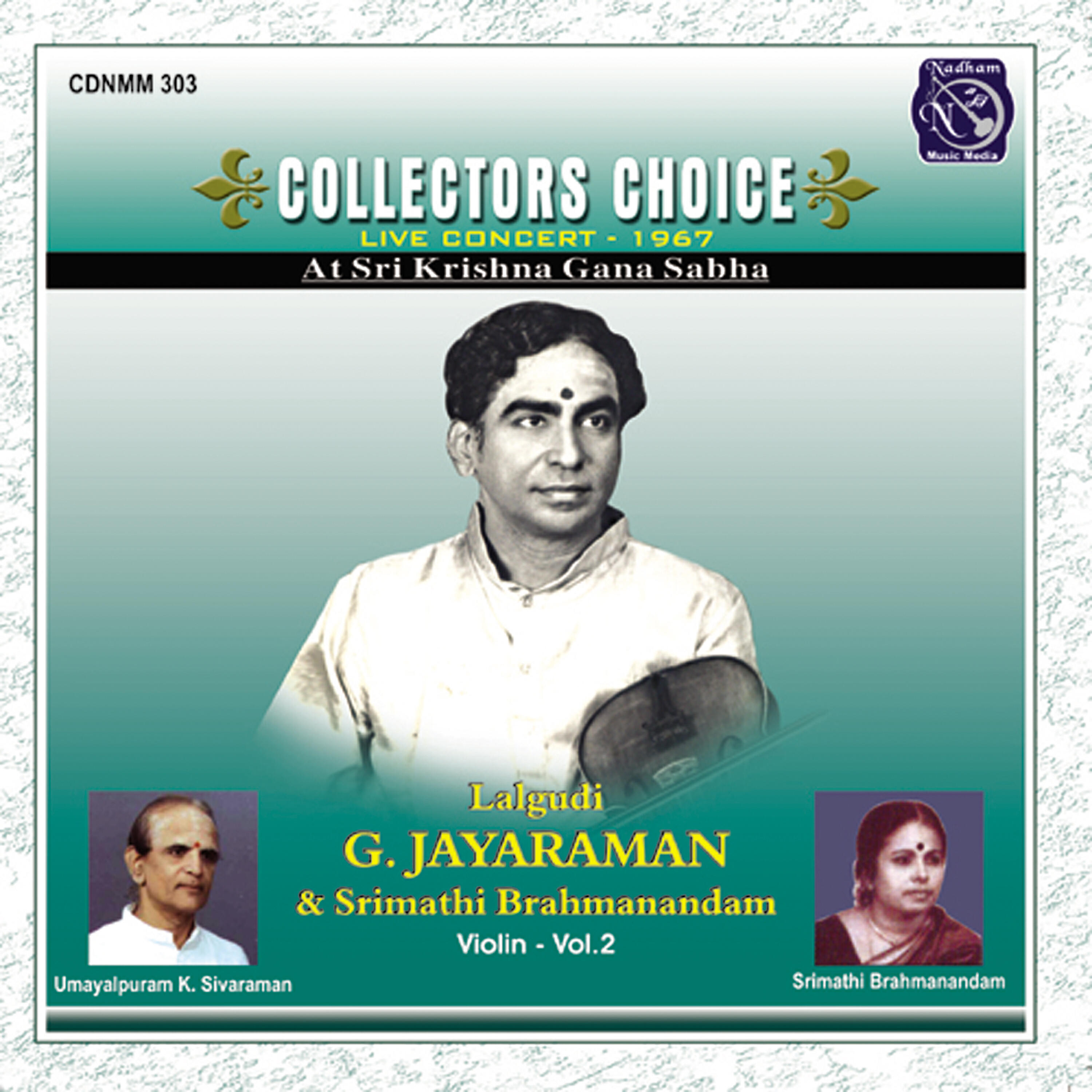 Релиз Collectors Choice - Lalgudi G Jayaraman, Vol. 2 (Live)