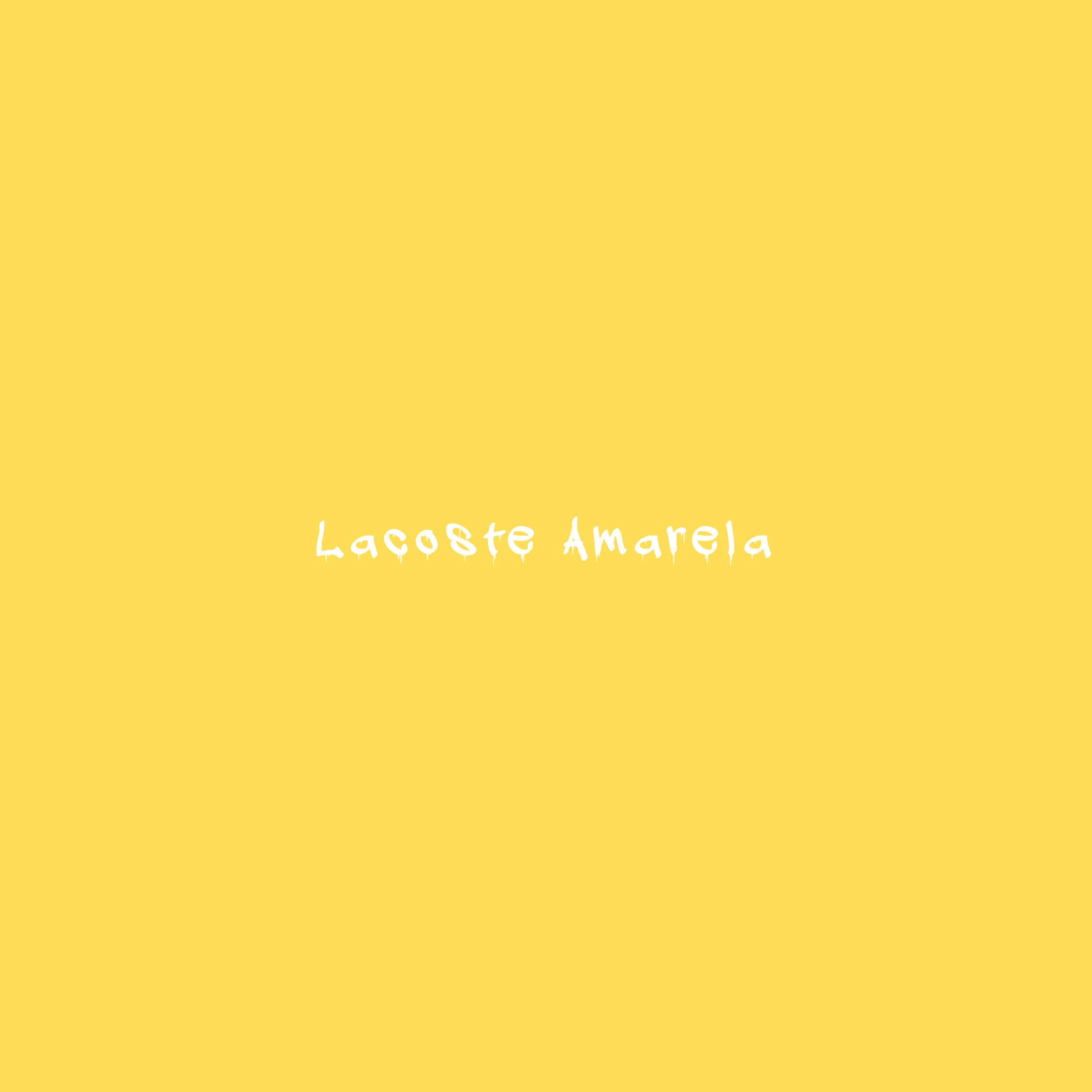 Релиз Lacoste Amarela