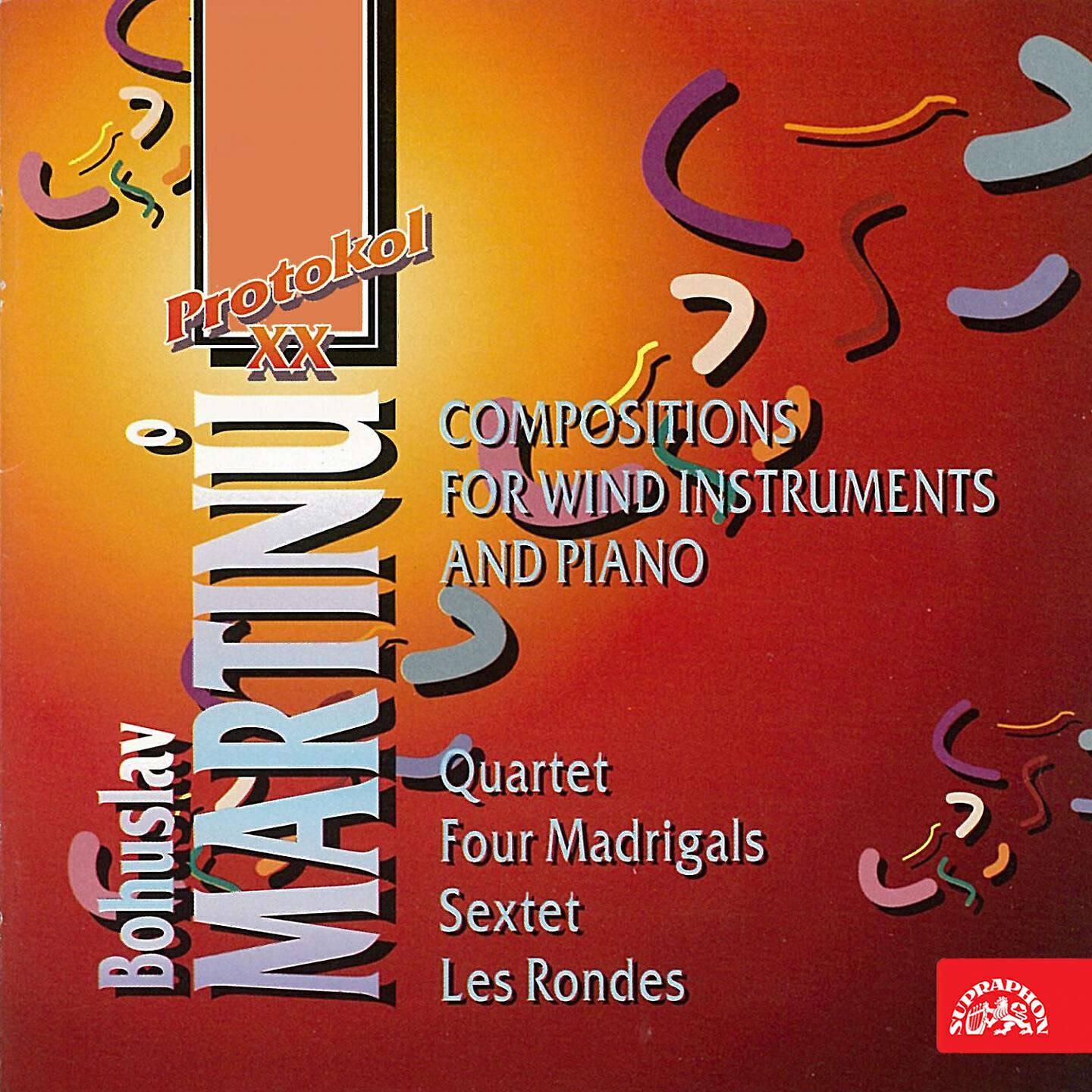 Релиз Martinů: Compositions for Wind Instruments and Piano