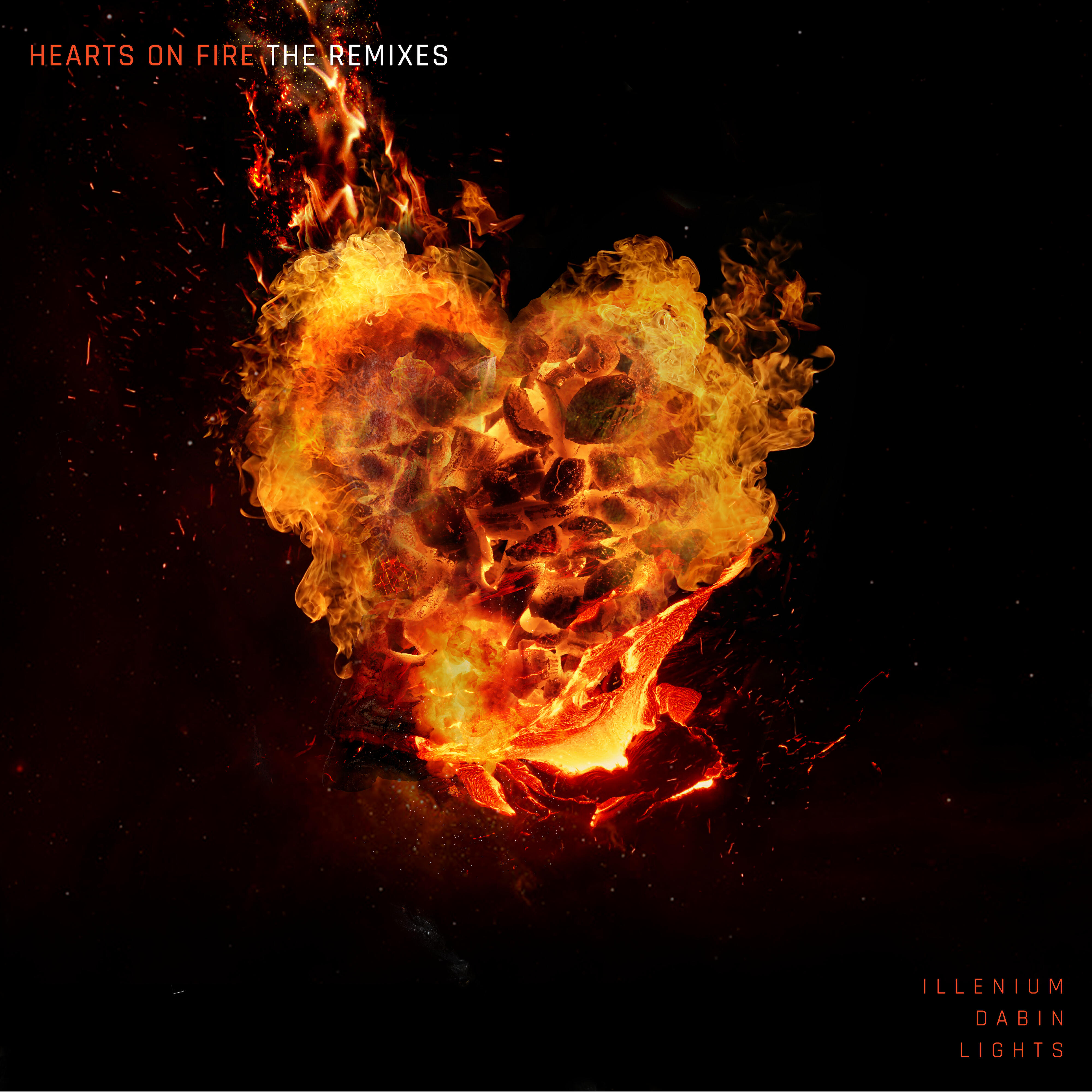 Релиз Hearts on Fire (The Remixes)
