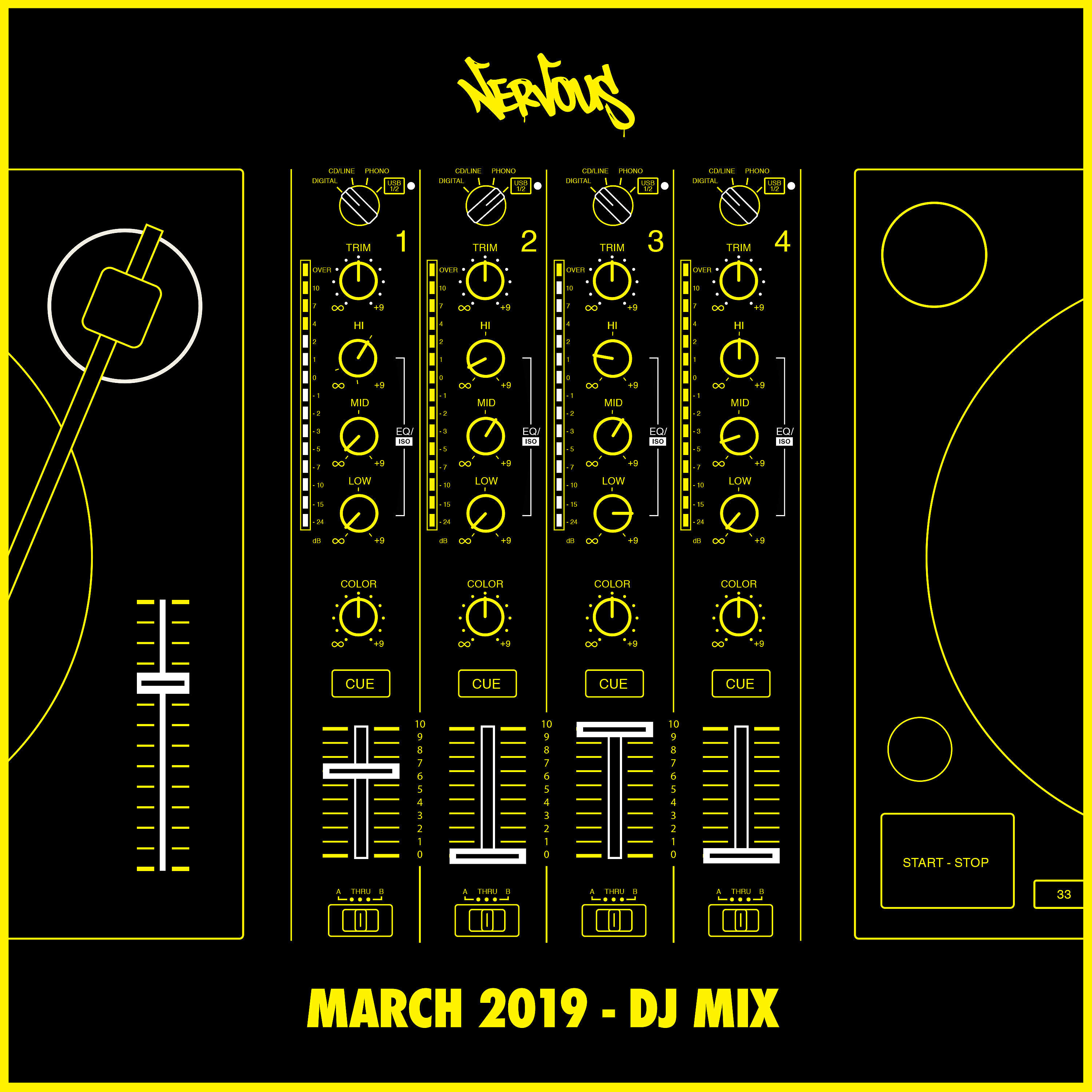 Релиз Nervous March 2019: DJ Mix