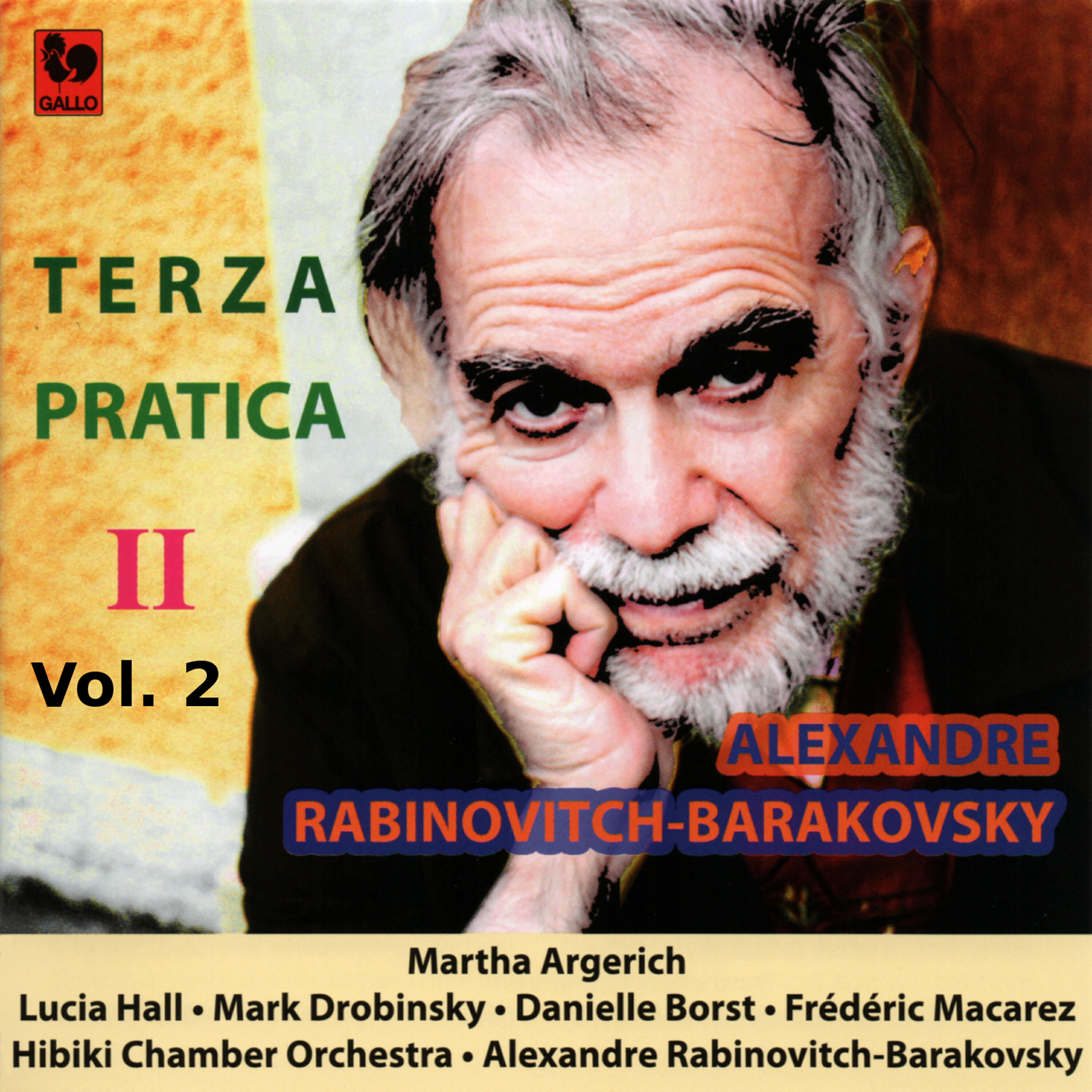 Релиз Alexandre Rabinovitch-Barakovsky: «Terza Pratica II » Vol. 2