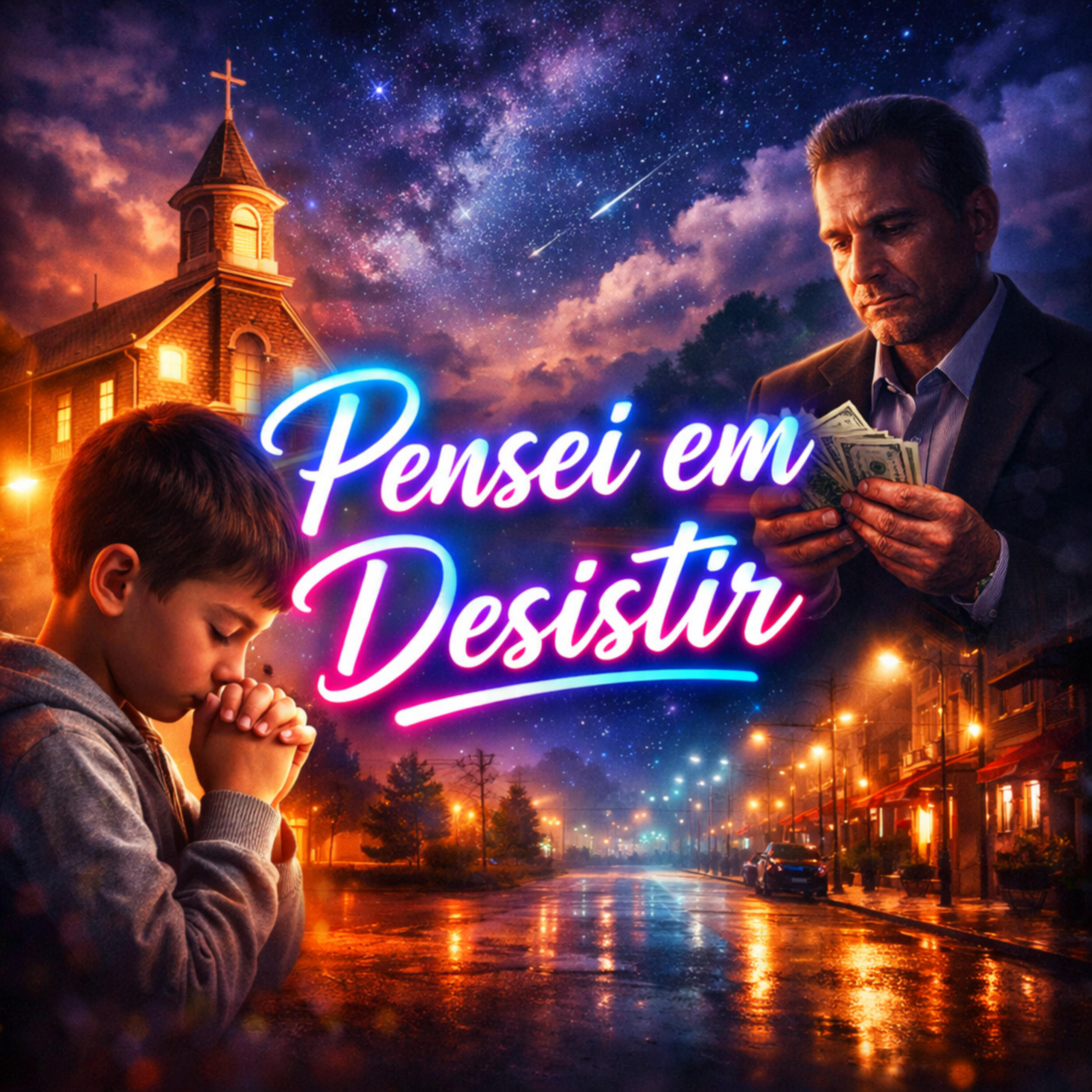 Релиз Pensei em Desistir