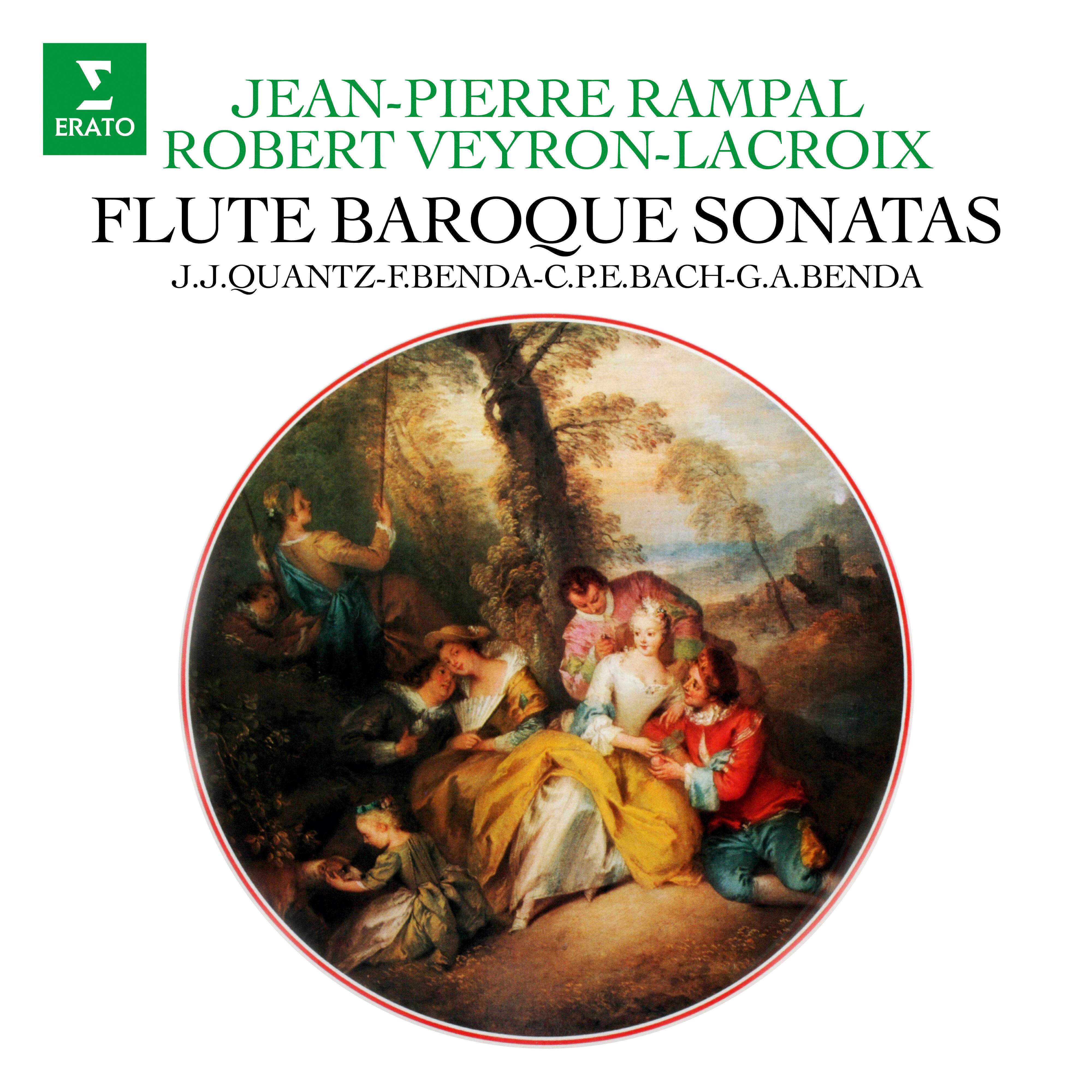 Релиз Quantz, CPE Bach, F & GA Benda: Flute Baroque Sonatas
