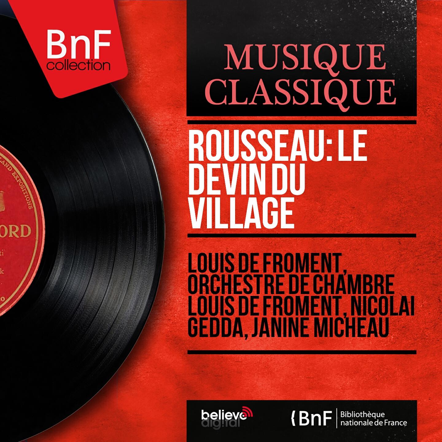 Релиз Rousseau: Le devin du village (Mono Version)