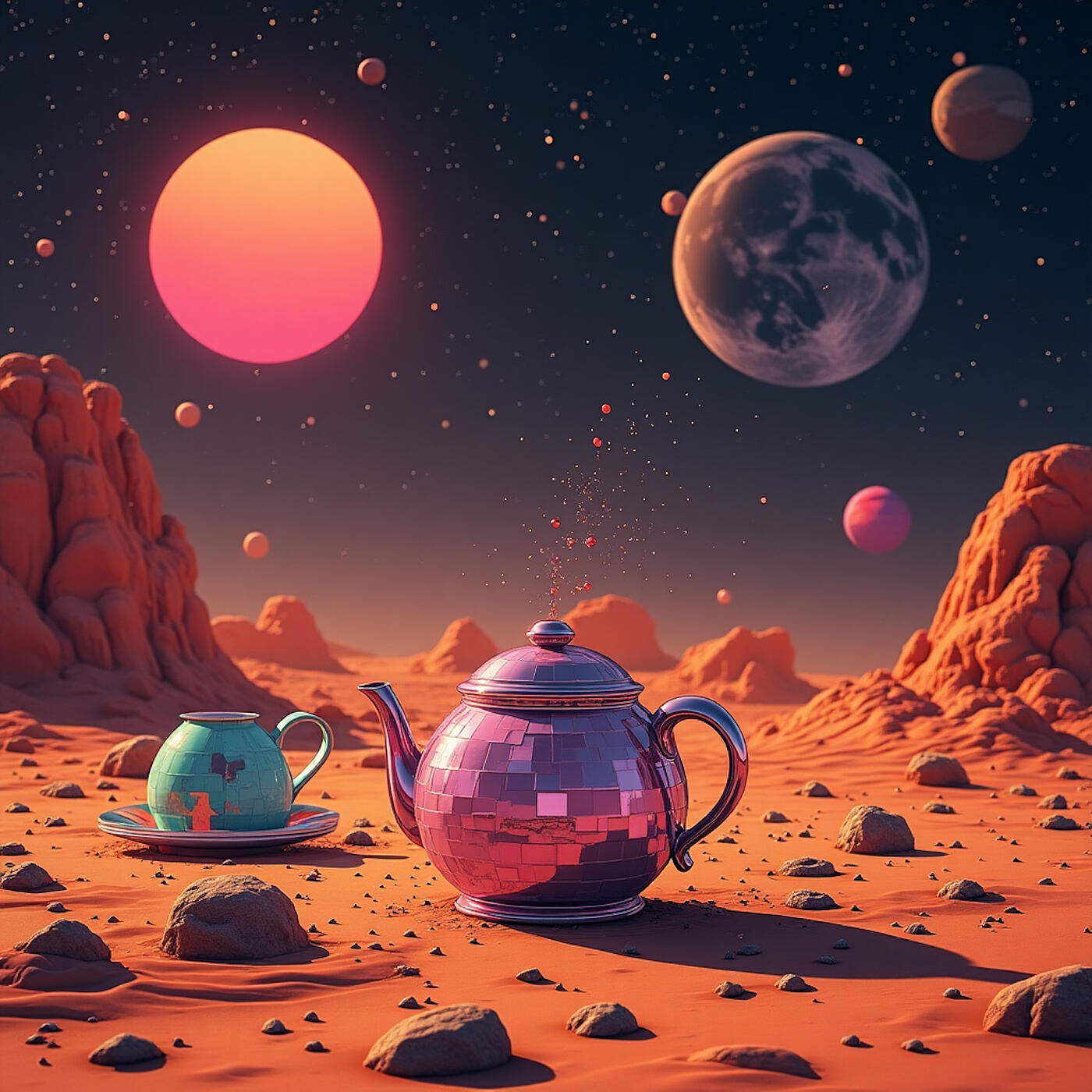 Релиз Mars Disco Tea Party