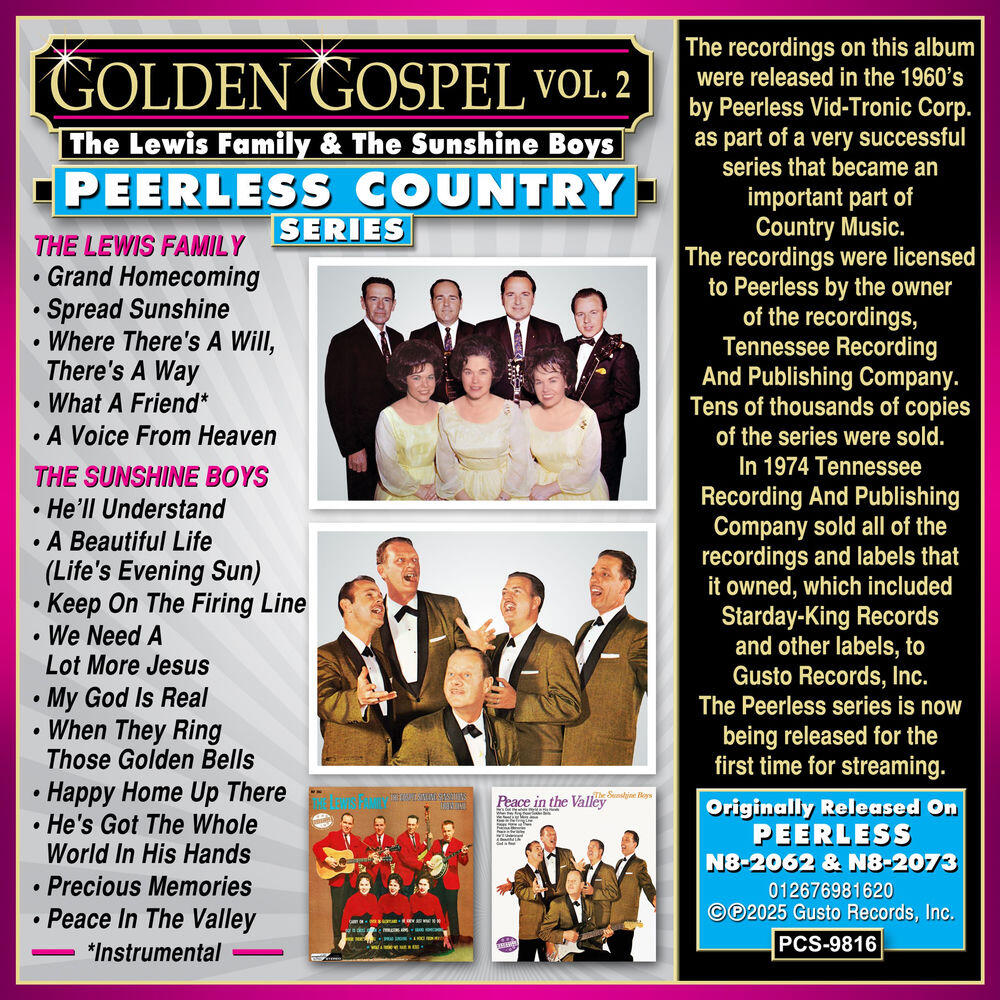 Релиз Golden Gospel, Volume 2