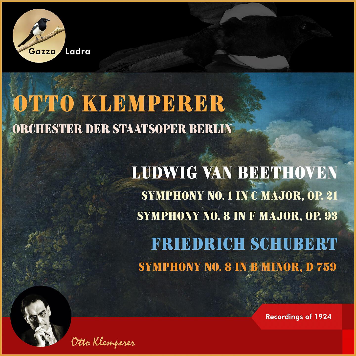 Релиз Ludwig van Beethoven: Symphony No. 1 in C Major, Op. 21 - Symphony No. 8 in F Major, Op. 93 - Friedrich Schubert: Symphony No. 8 in B Minor, D 759