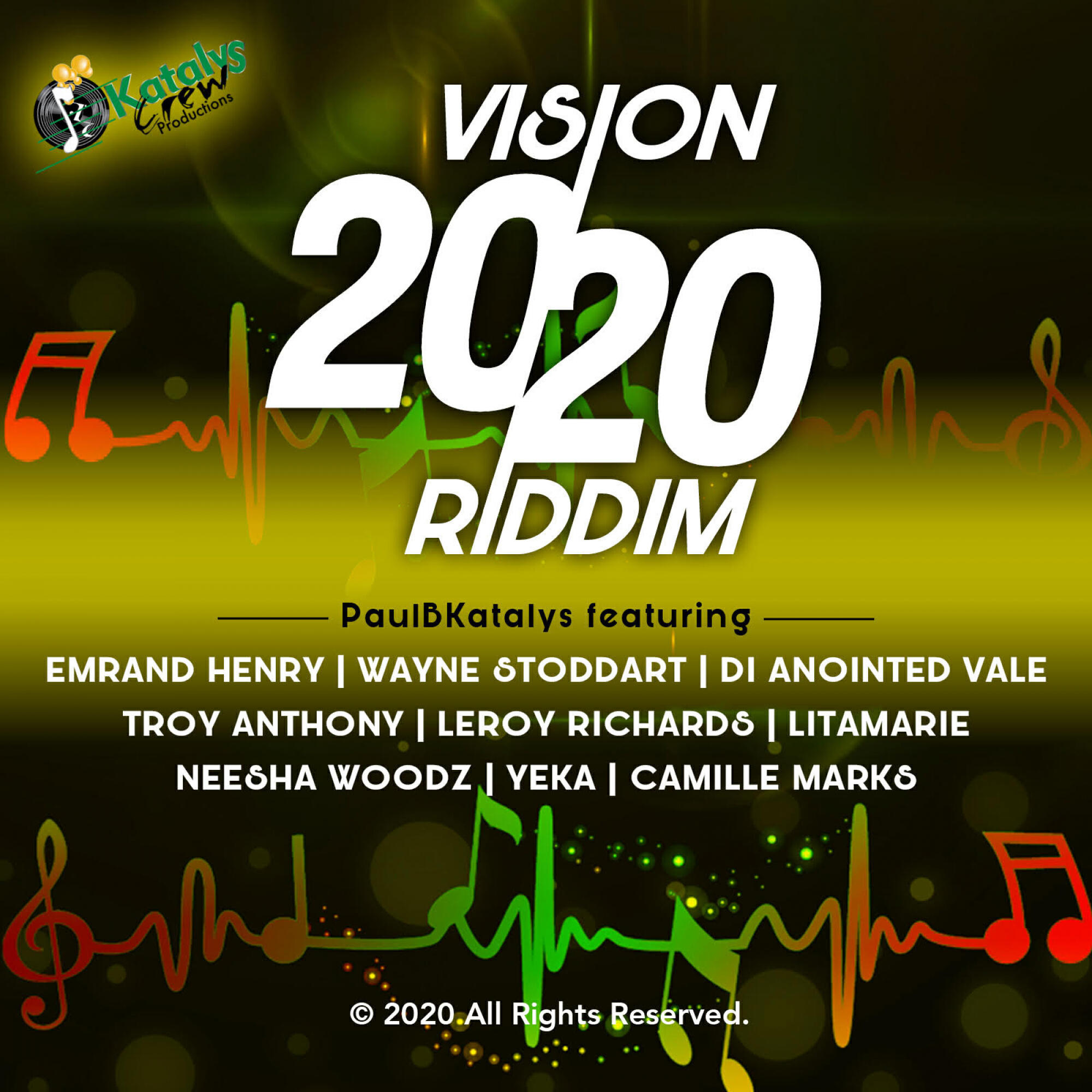 Релиз Vision 2020 Riddim