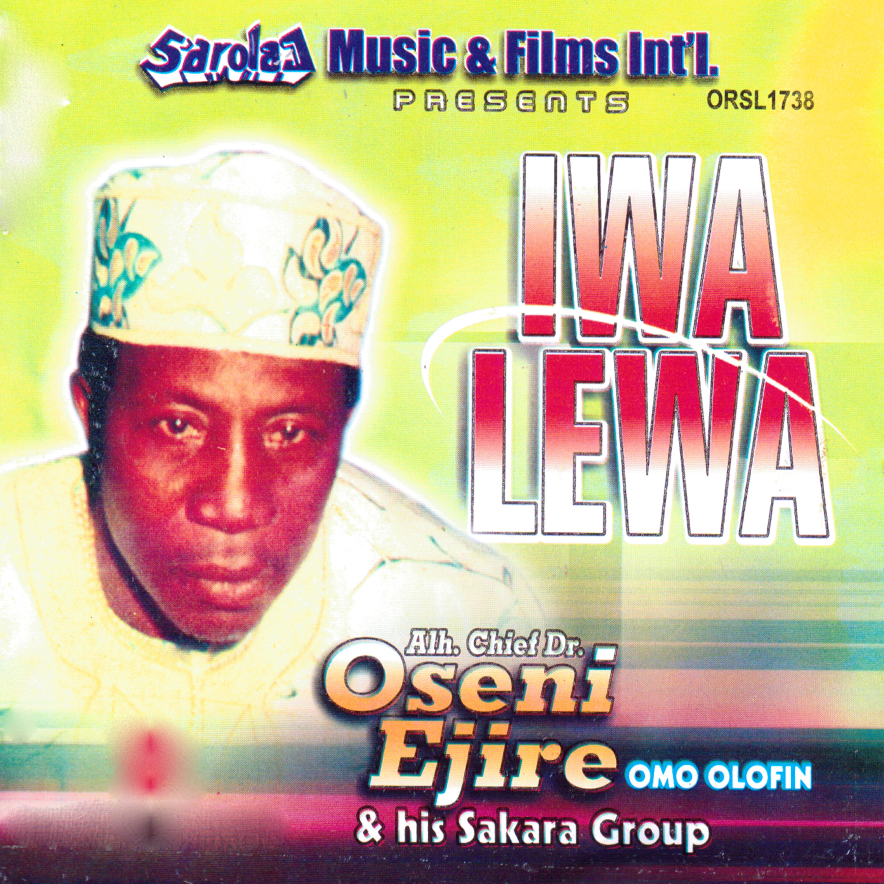 Alh. Chief Dr. Oseni Ejire Omo Olofin