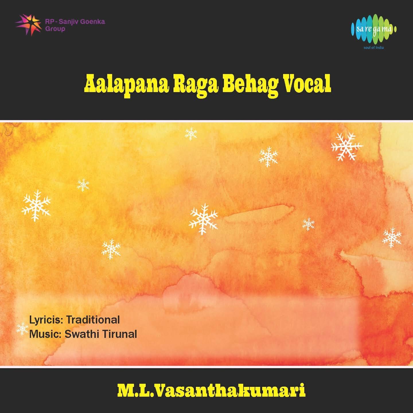 Релиз Aalapana Raga Behag Vocal
