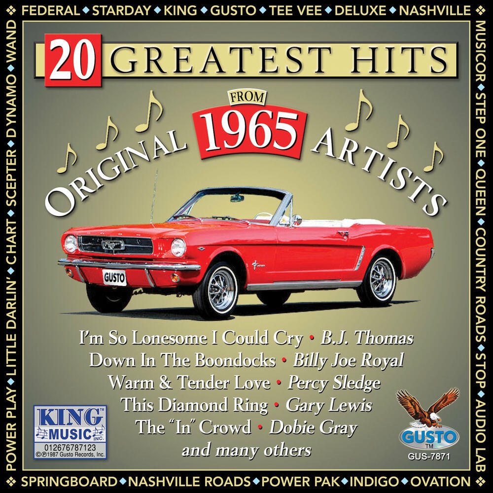 Релиз 20 Greatest Hits: 1965