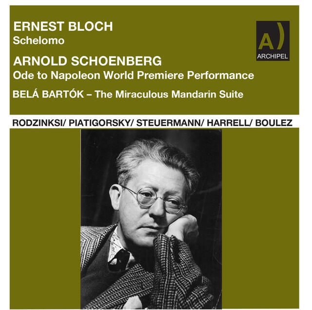 Постер альбома Bloch and Schoenberg conducted by Artur Rodzsinki live