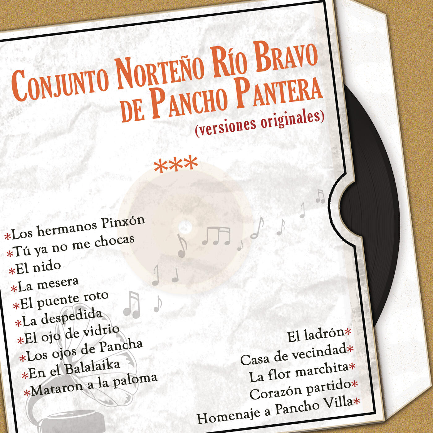 Релиз Conjunto Norteño Río Bravo de Pancho Pantera (Versiones Originales)