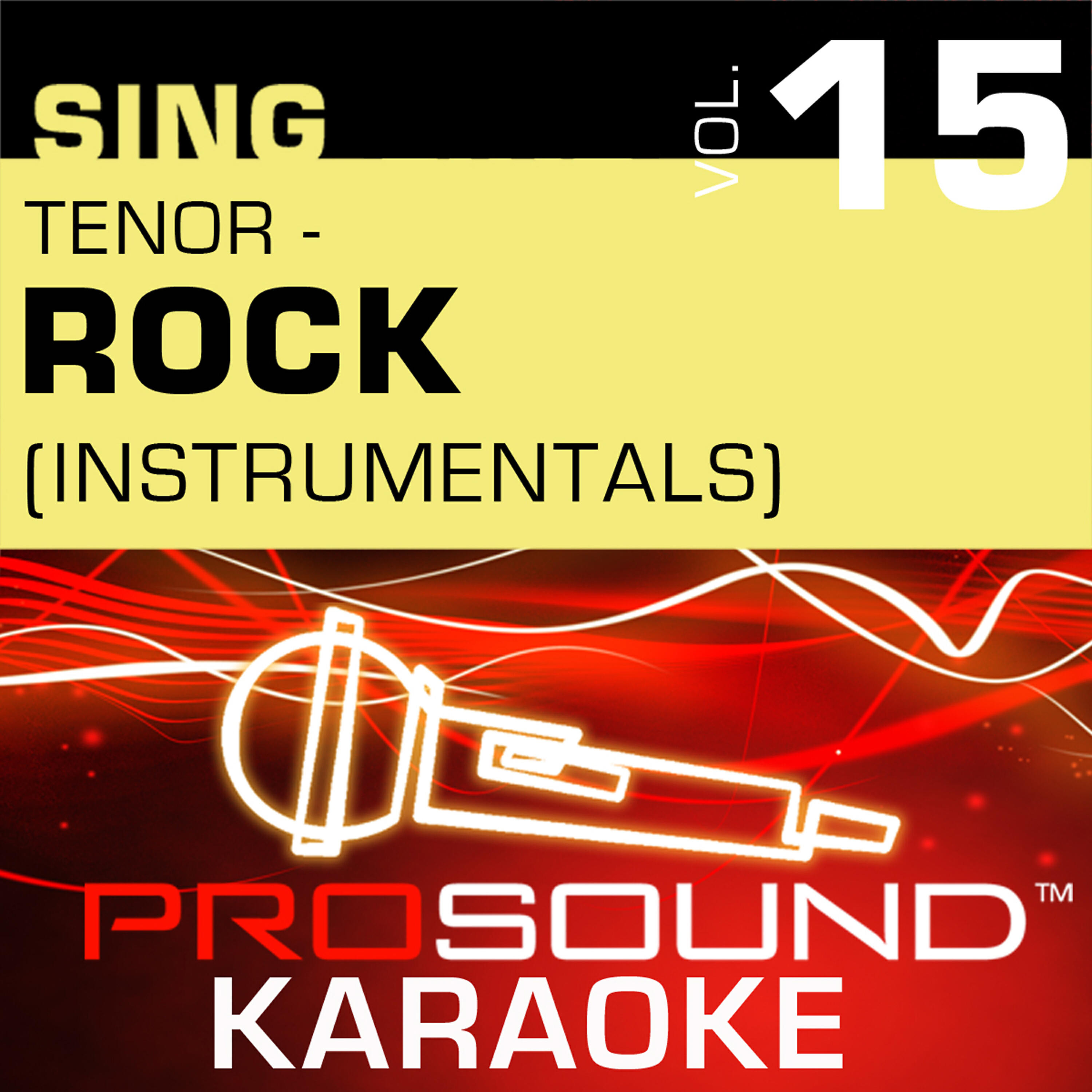 Релиз Sing Tenor Rock, Vol.15 (Karaoke Performance Tracks)