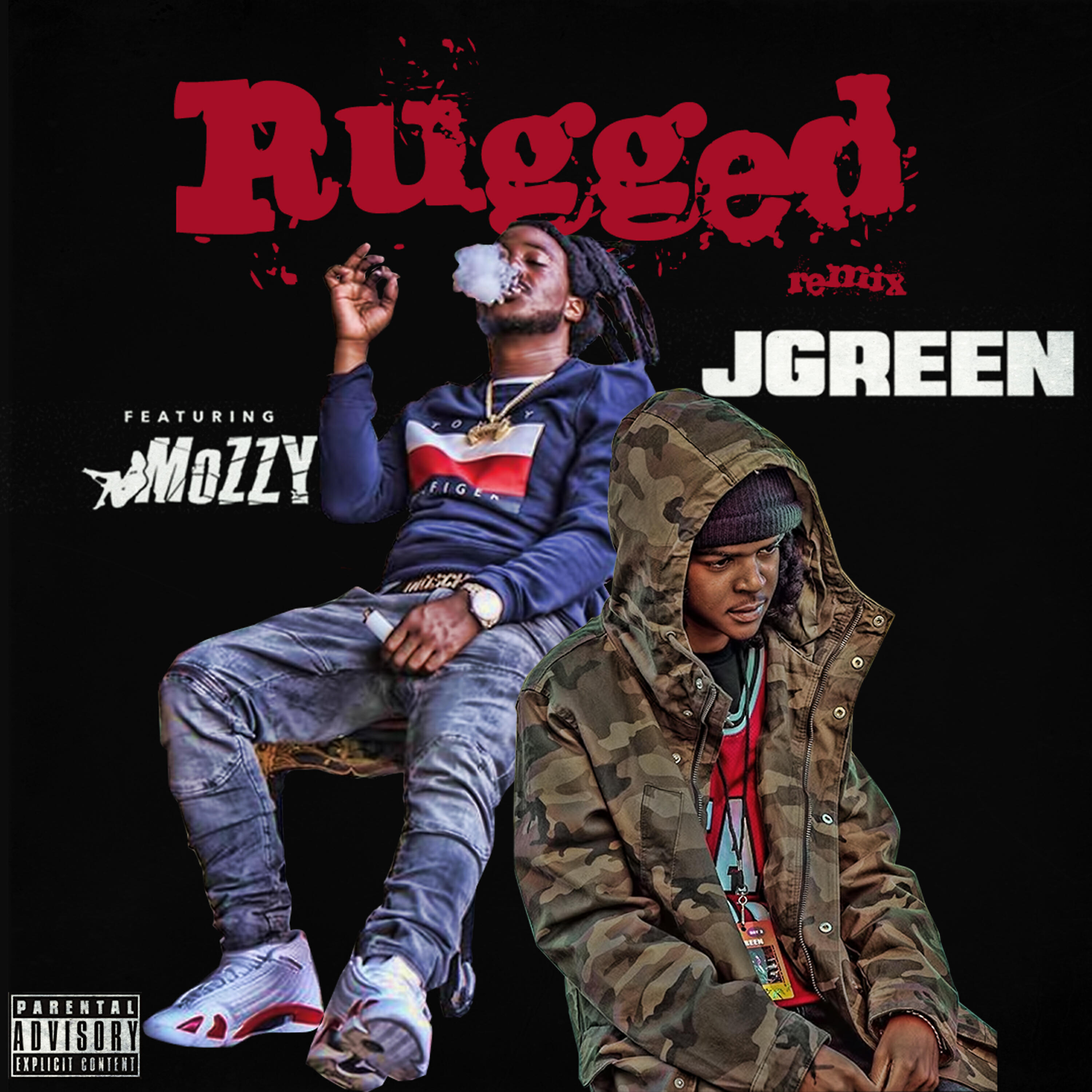 Релиз Rugged (Remix) [feat. Mozzy]