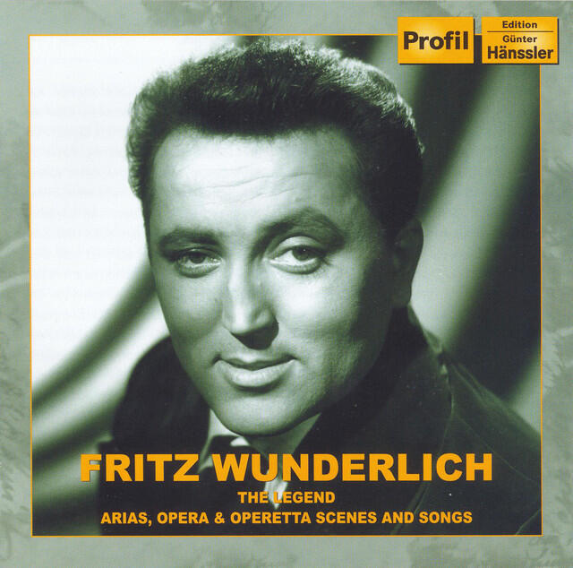 Релиз Wunderlich, Fritz: Legend (The) - Arias, Opera and Operetta Scenes and Songs