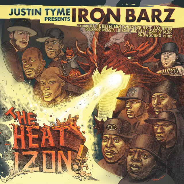 Релиз The Heat Iz On (Iron Barz) [Snowgoons Remix]