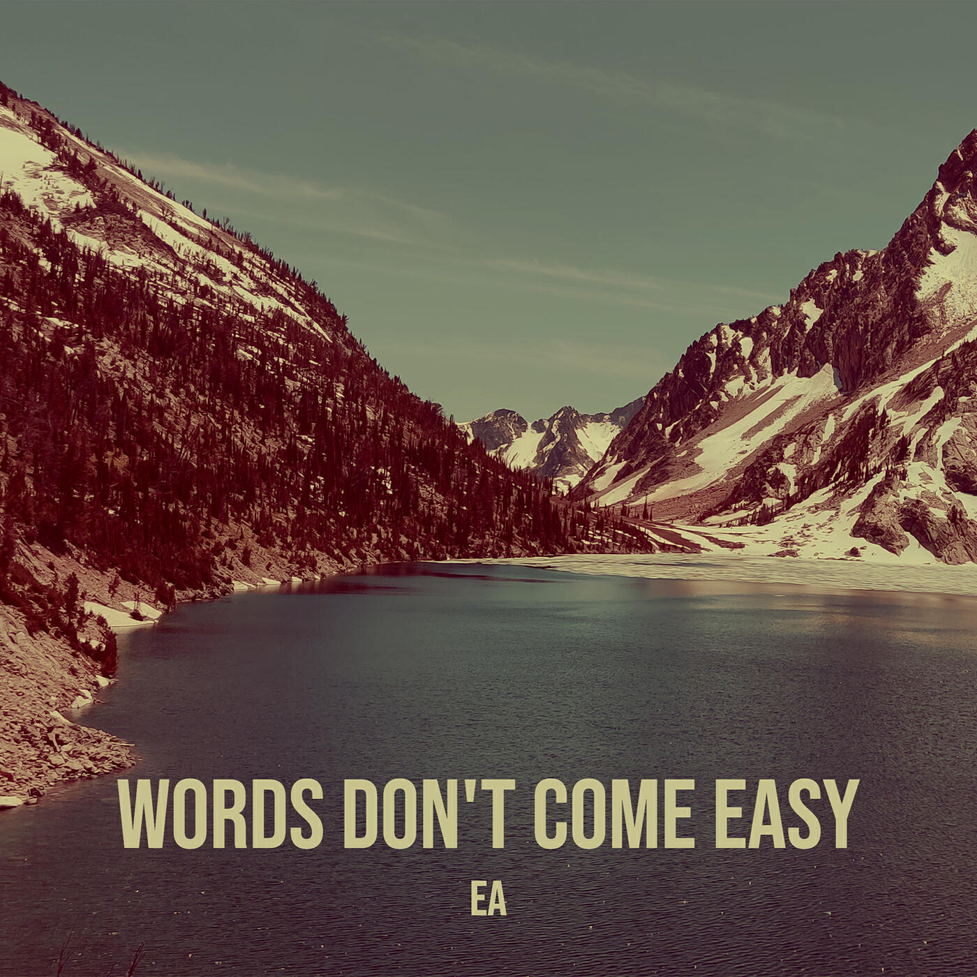 Постер альбома Words Don't Come Easy