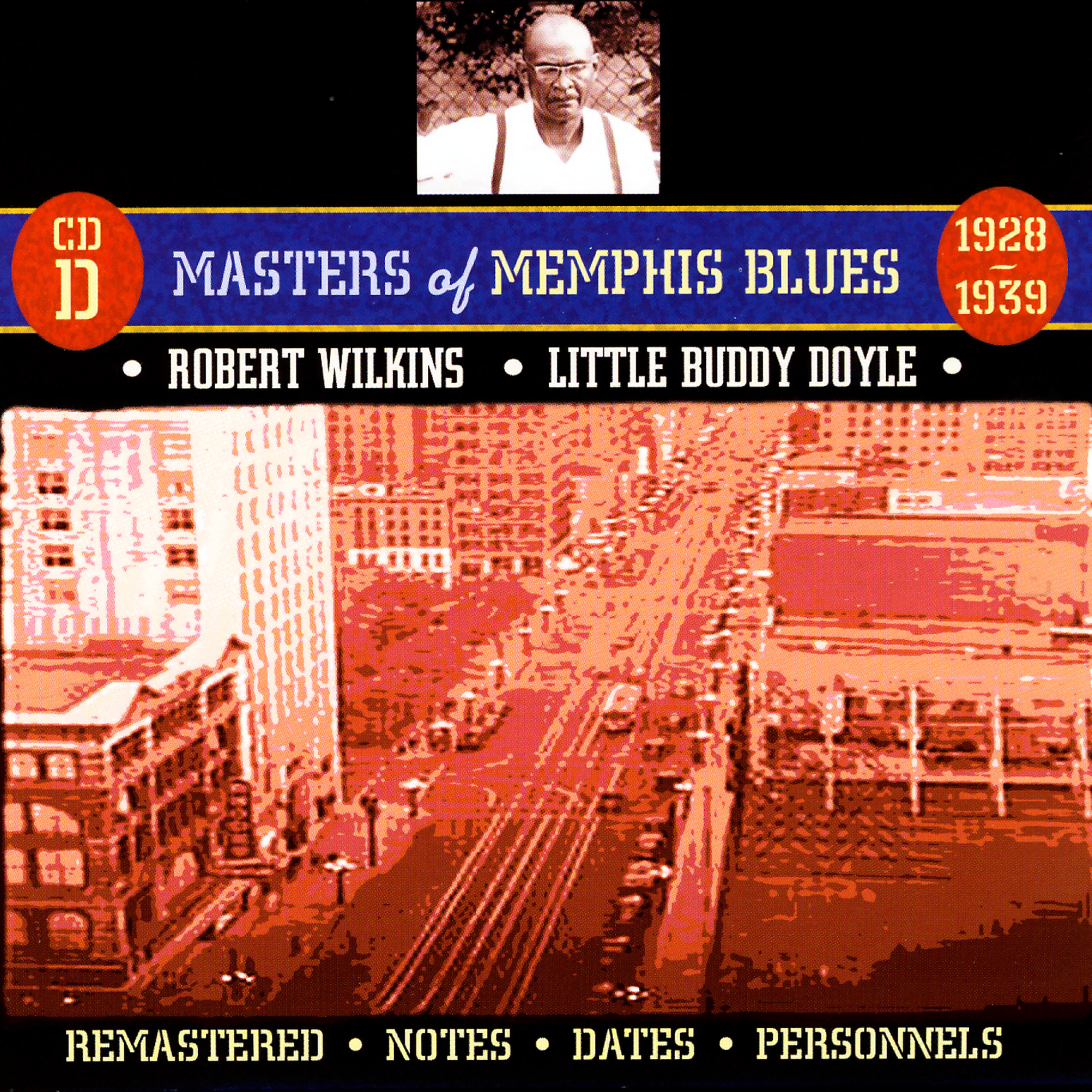 Релиз Masters Of Memphis Blues, CD D