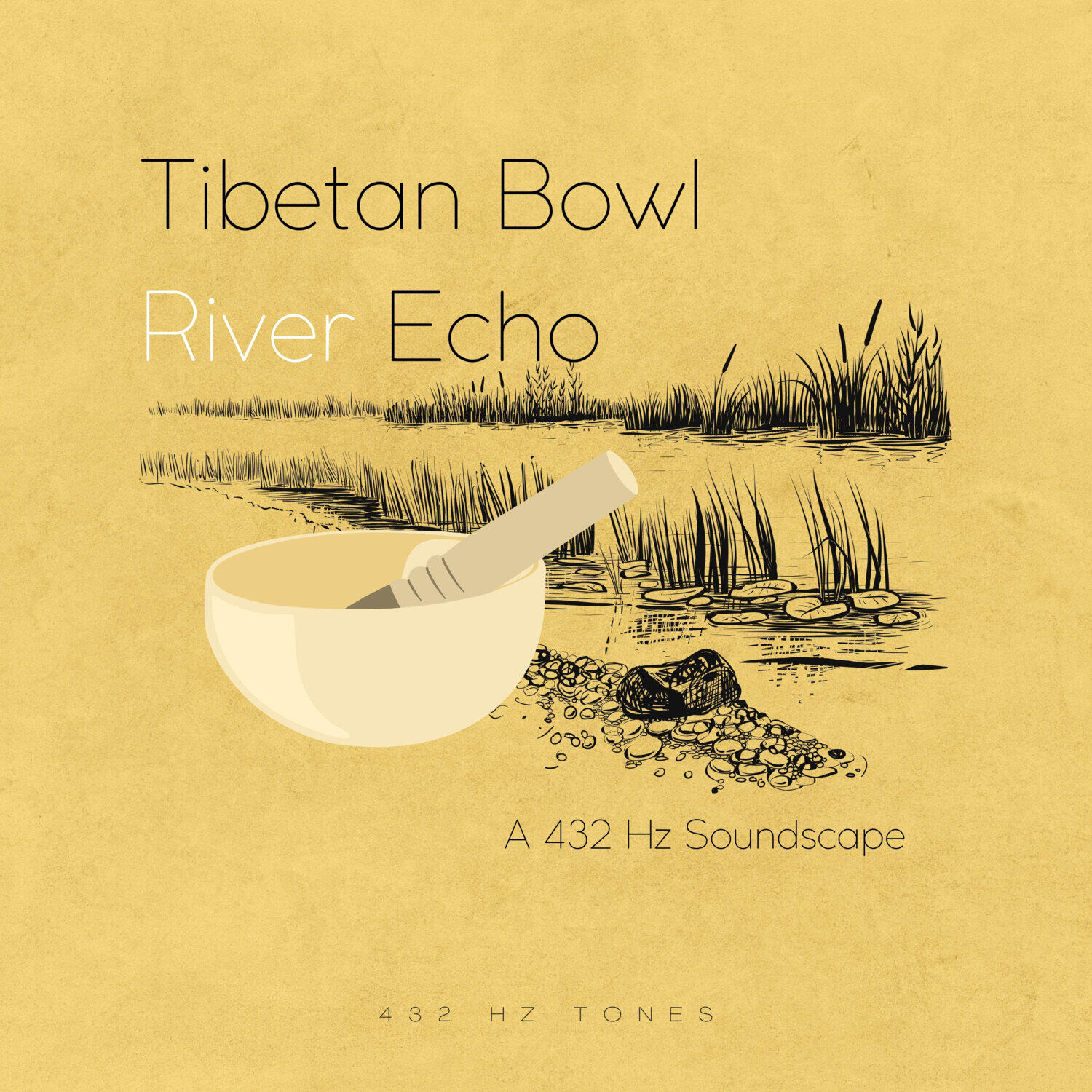 Релиз Tibetan Bowl River Echo: A 432 Hz Soundscape