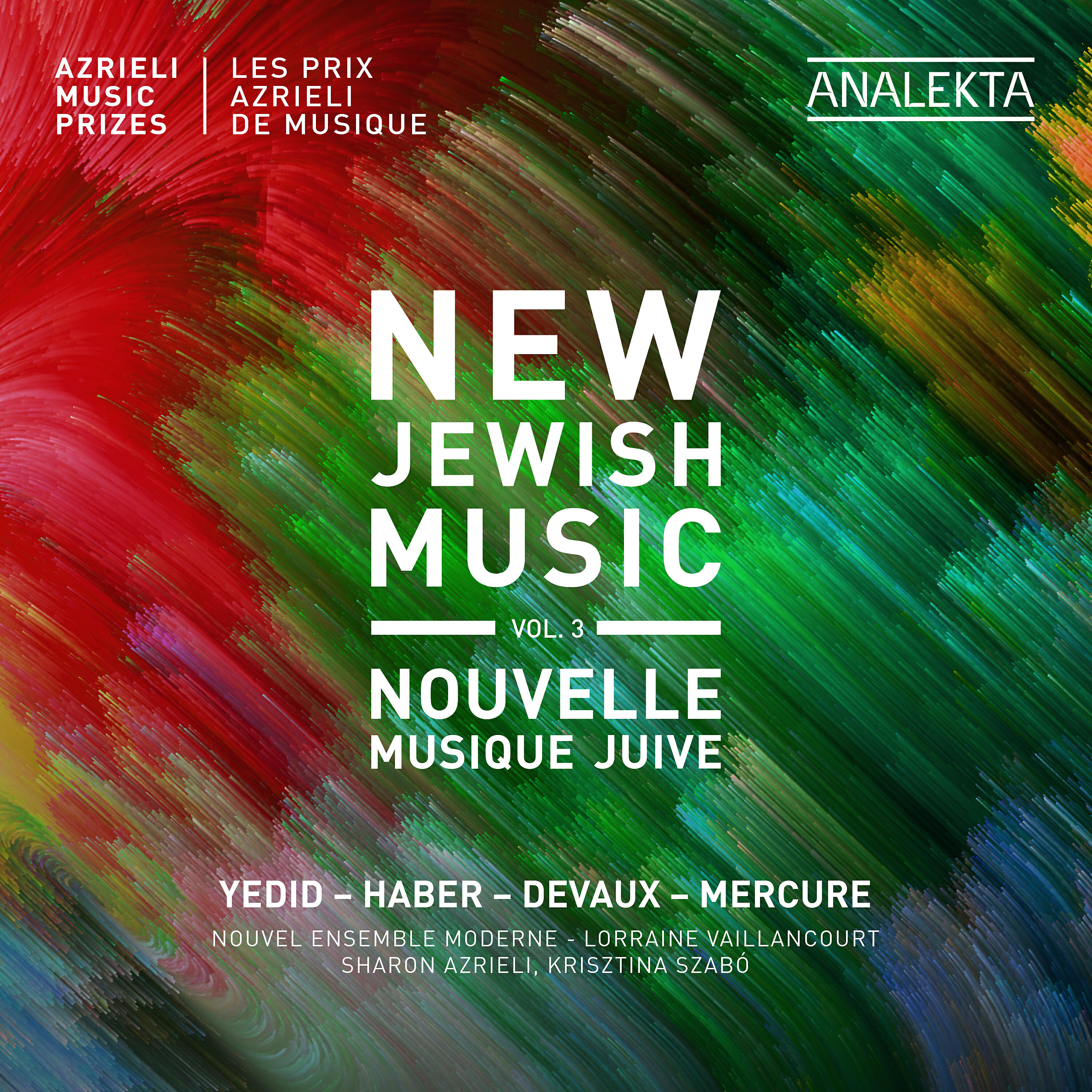 Релиз New Jewish Music, Vol. 3 - Azrieli Music Prizes