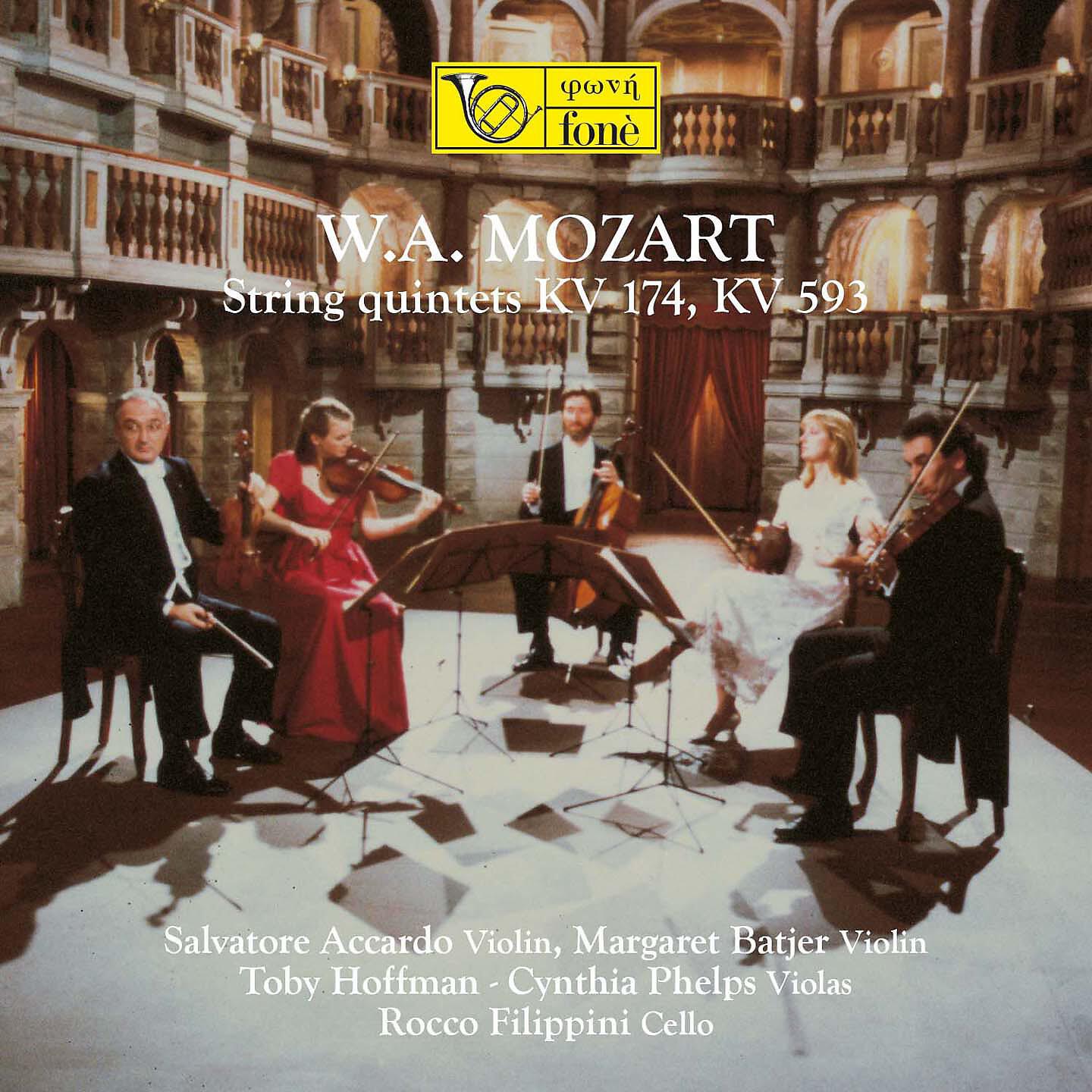Релиз Mozart: String quintets KV 174, KV 593