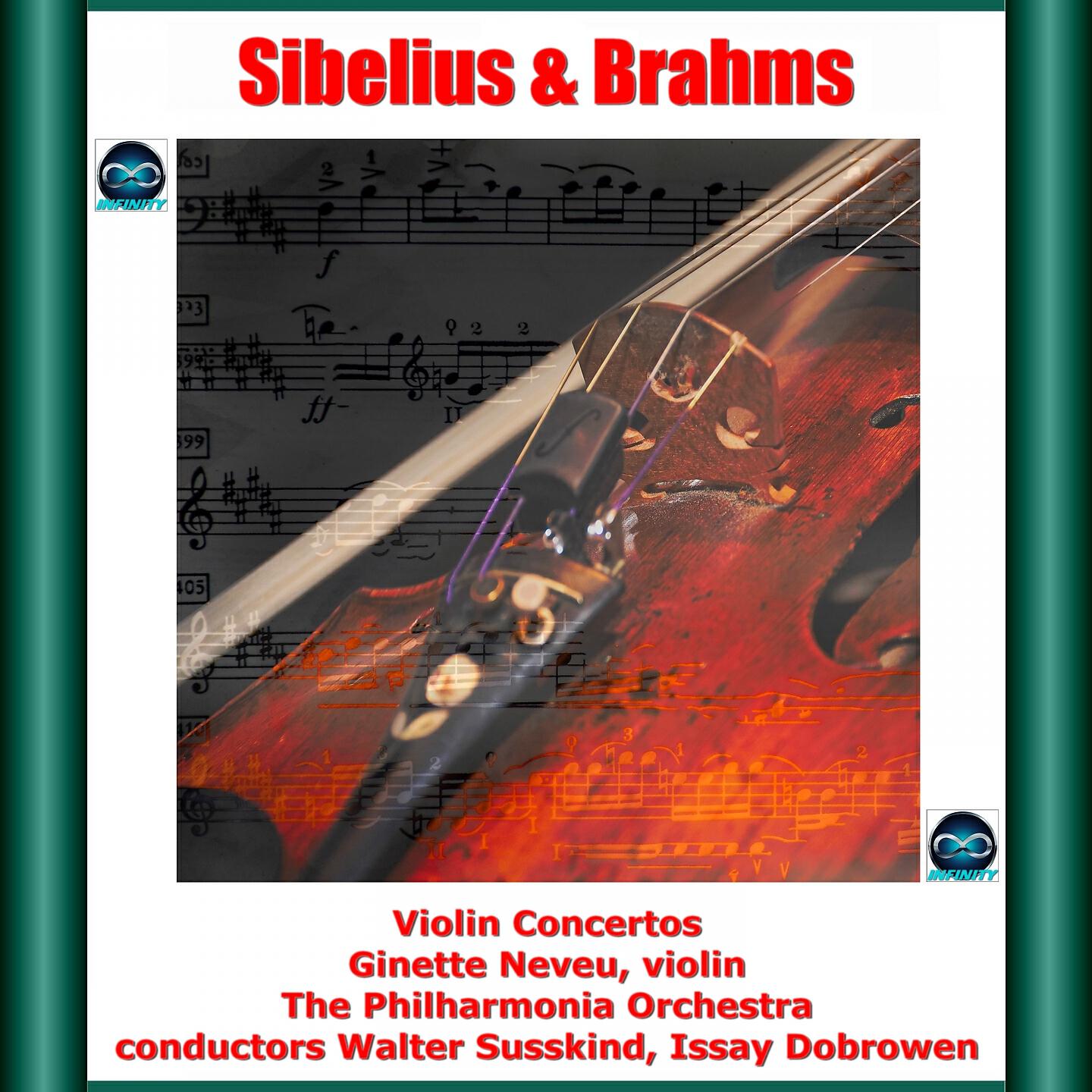 Релиз Sibelius & Brahms: Violin Concertos