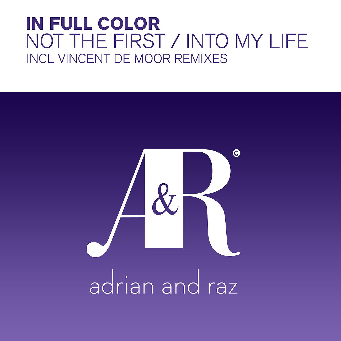 Релиз Not The First / Into My Life