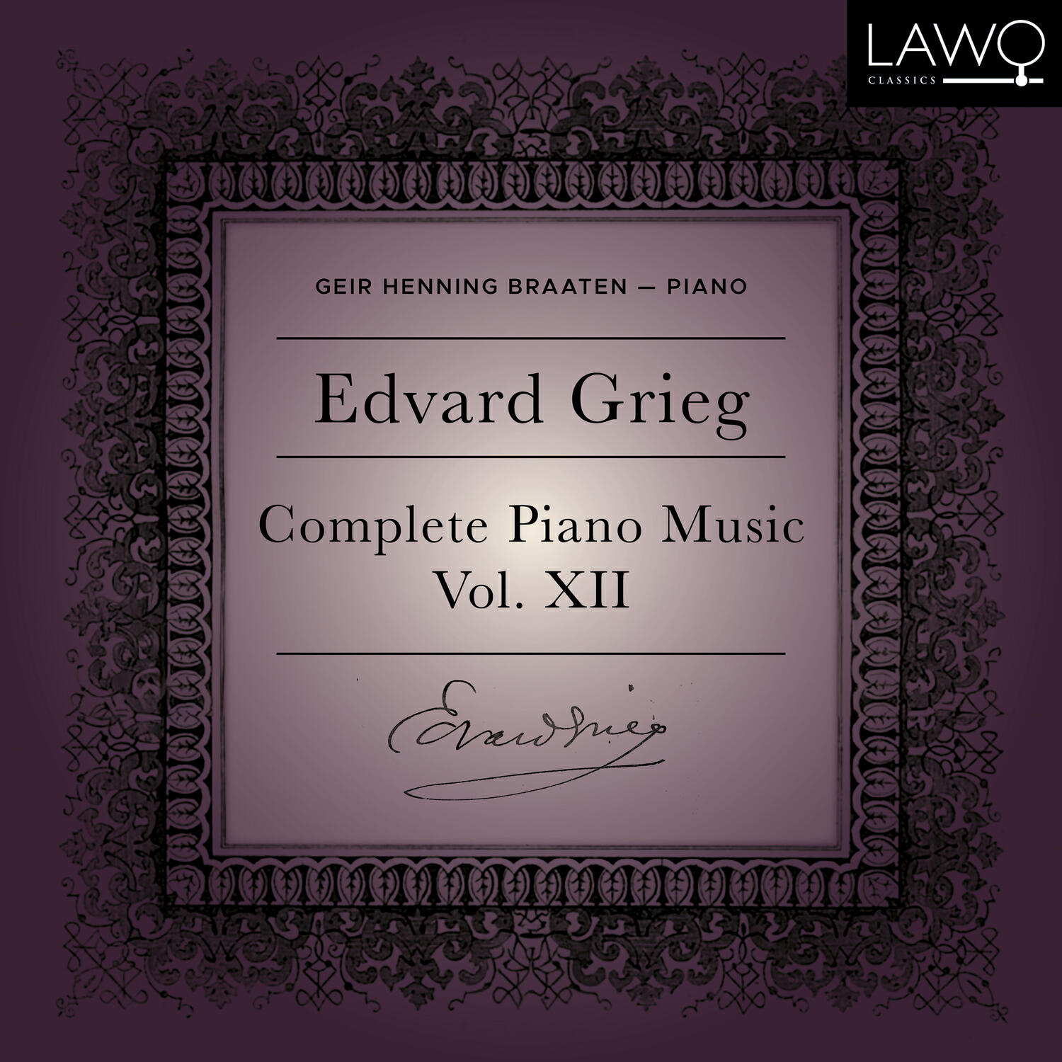 Релиз Edvard Grieg Complete Piano Music, Vol. 12