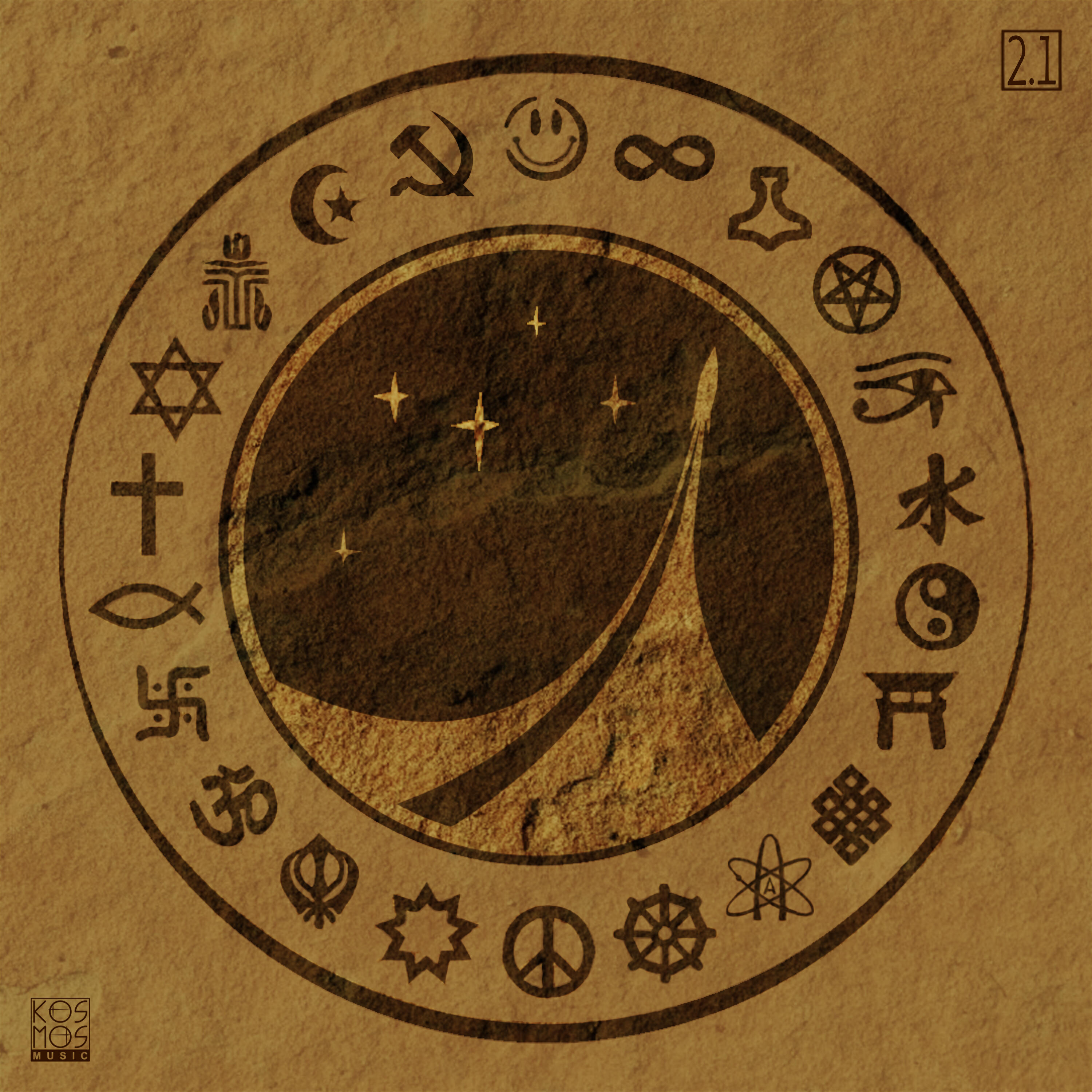 Релиз V/A Kosmological Conspiracy LP 2.1