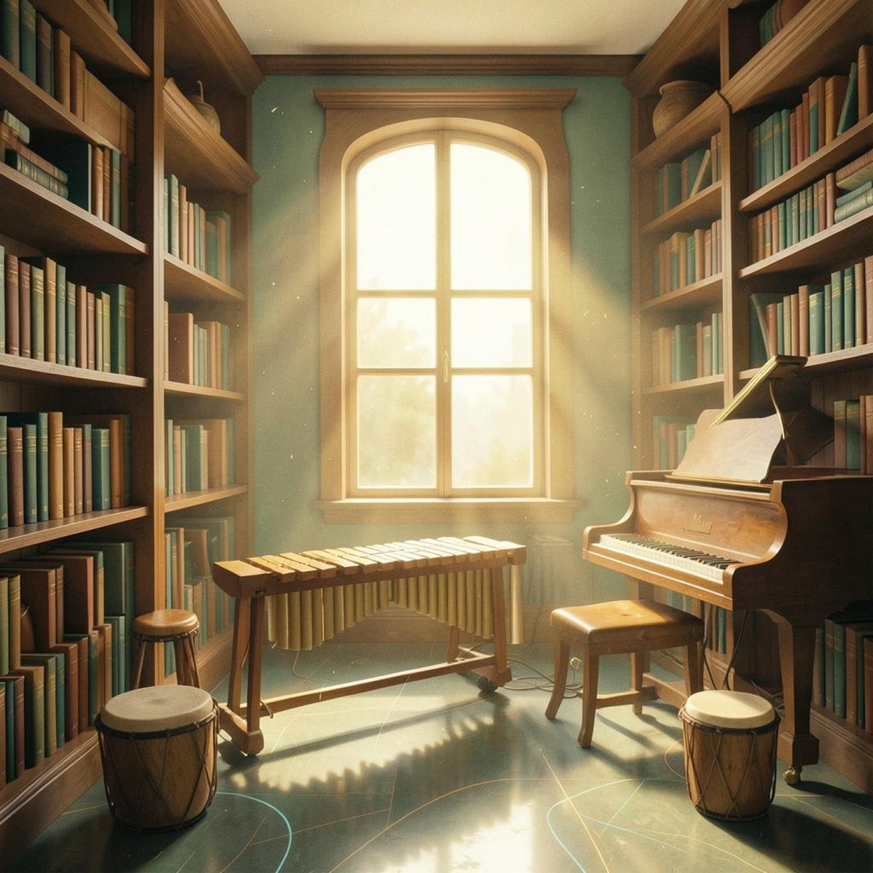 Релиз Lofi Calm Library Room