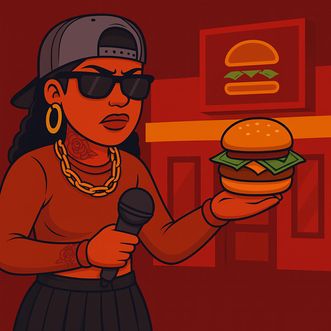 Релиз Burgers and Greed Diss Track