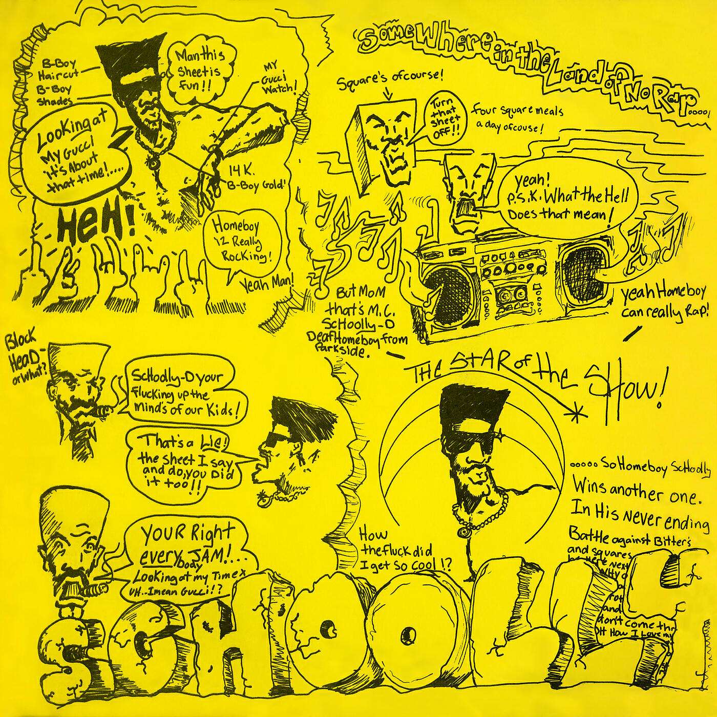 Релиз Schoolly D