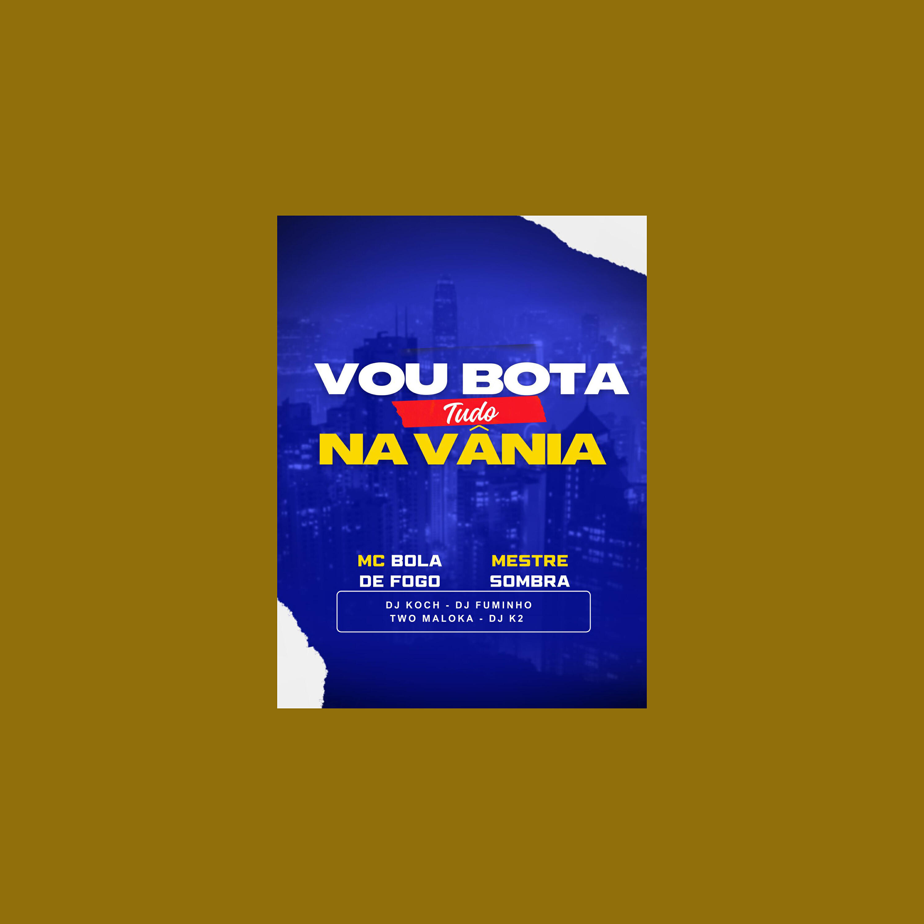 Релиз Vou Botar Tudo na Vania