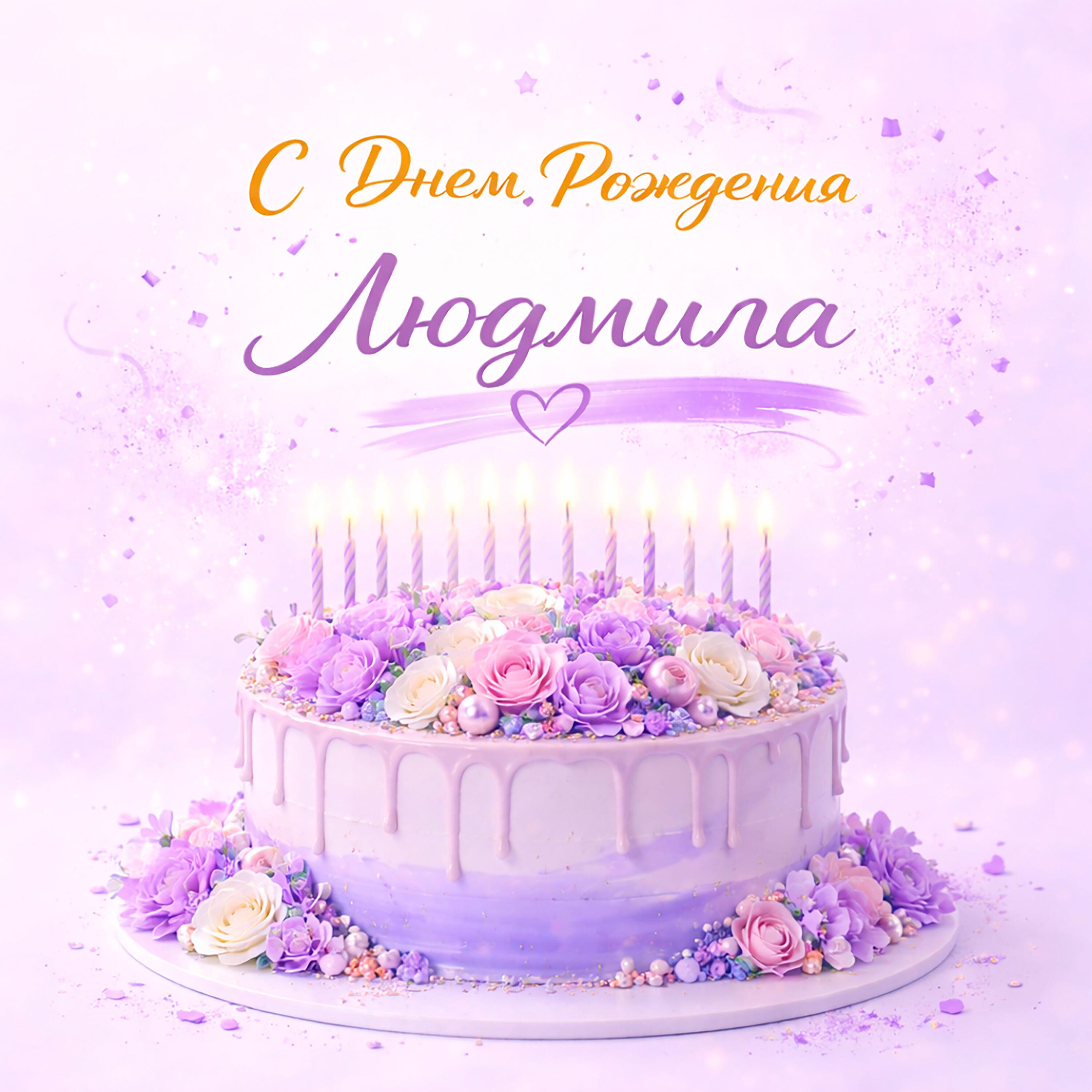 Релиз С днем рождения Людмила
