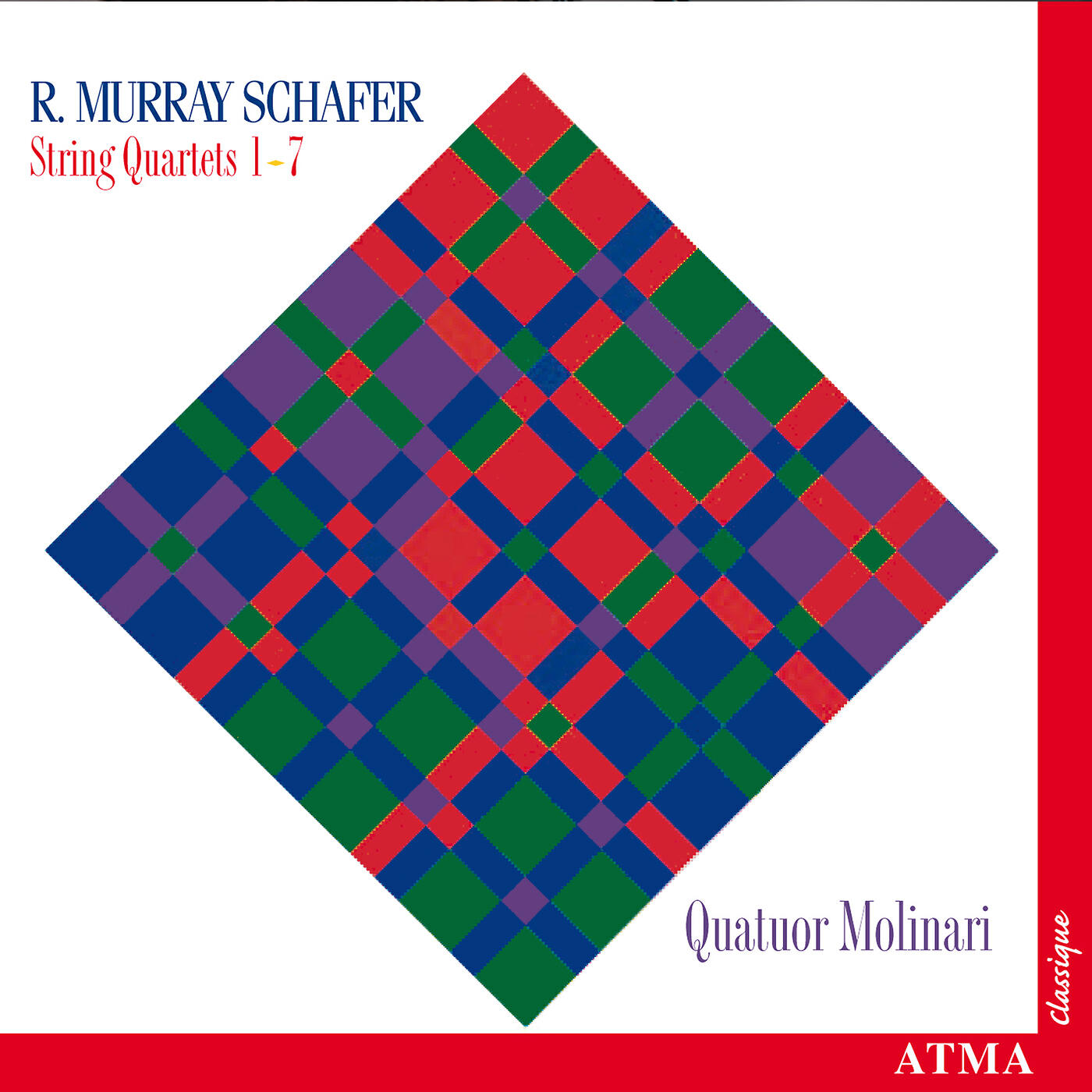 Релиз R. Murray Schafer: String Quartets Nos. 1-7