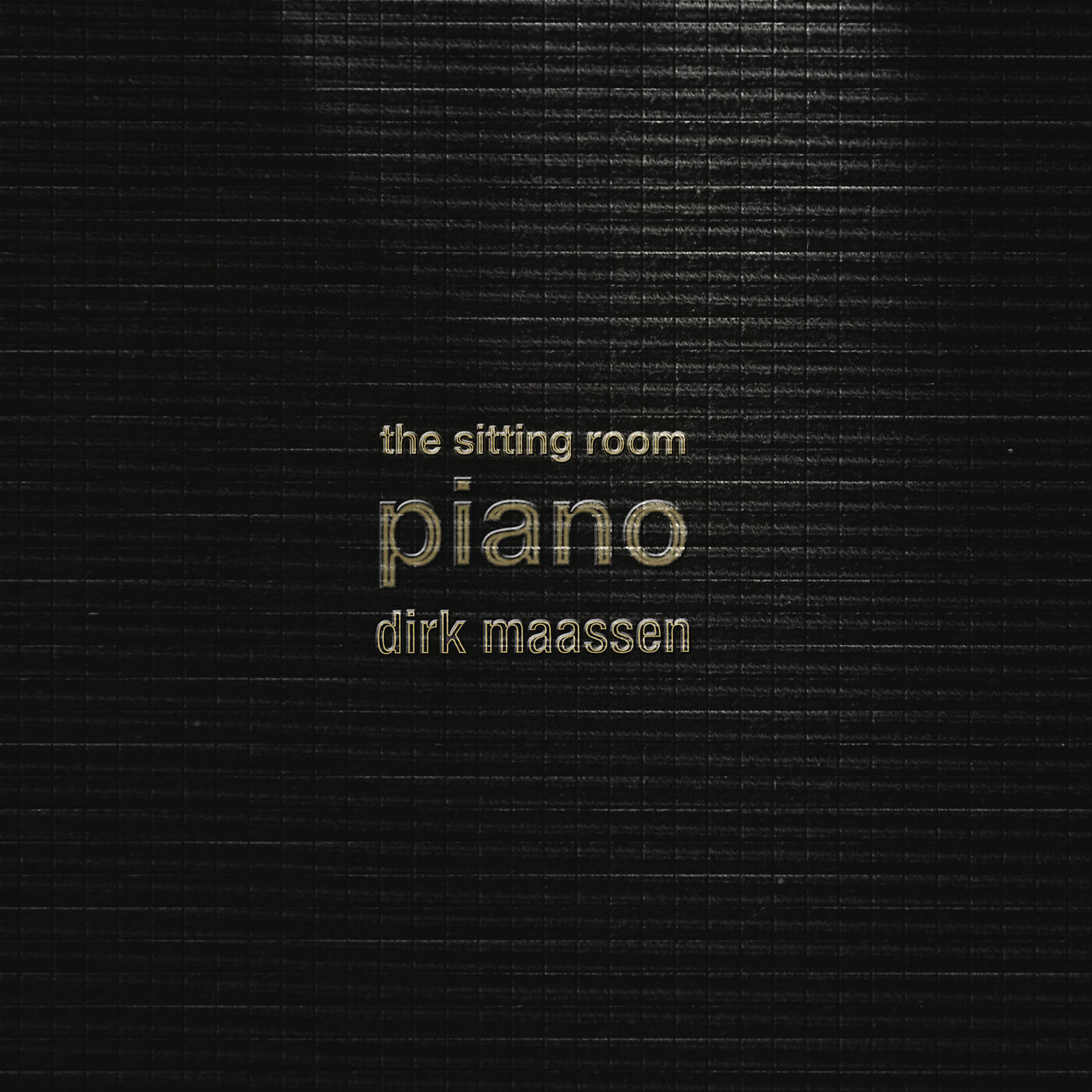 Релиз The Sitting Room Piano (Chapter I)