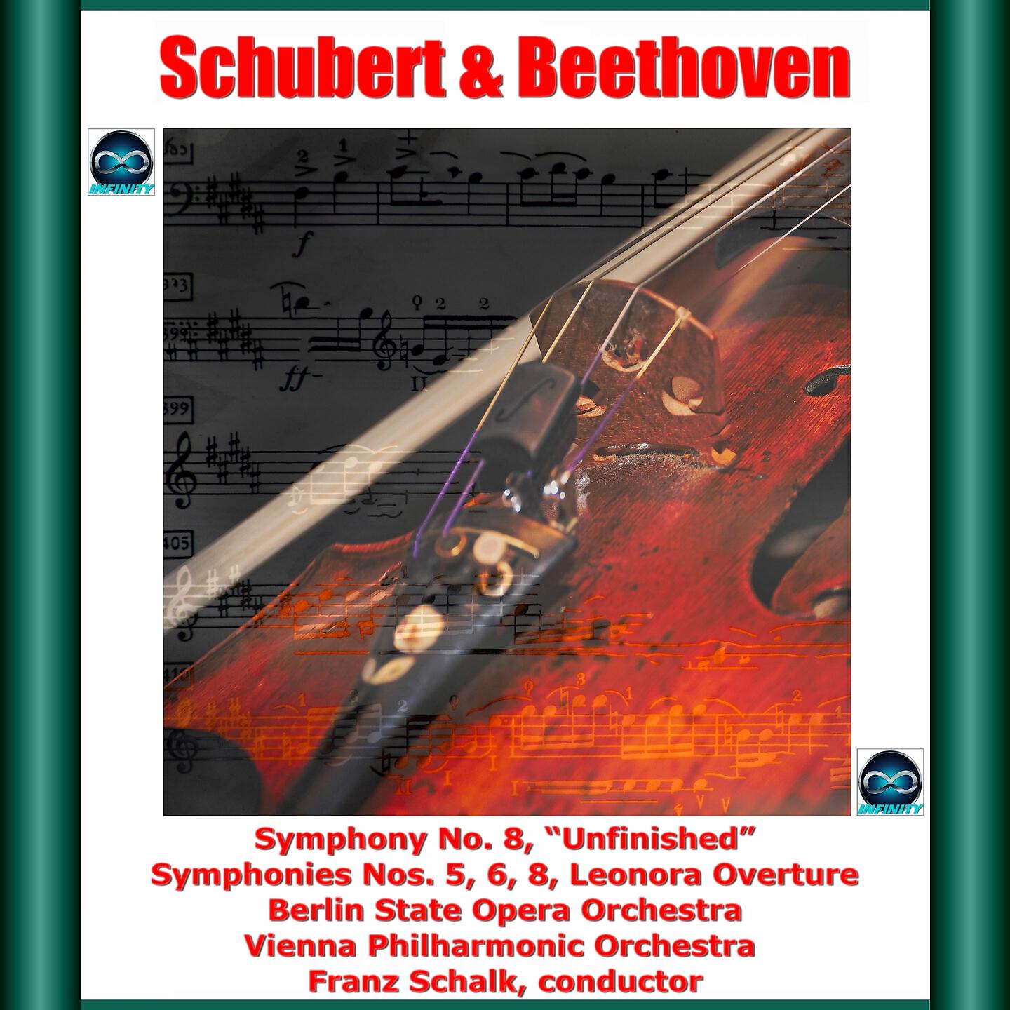 Релиз Schubert & Beethoven: Symphony No. 8, "Unfinished" - Symphonies Nos. 5, 6, 8, Leonora Overture