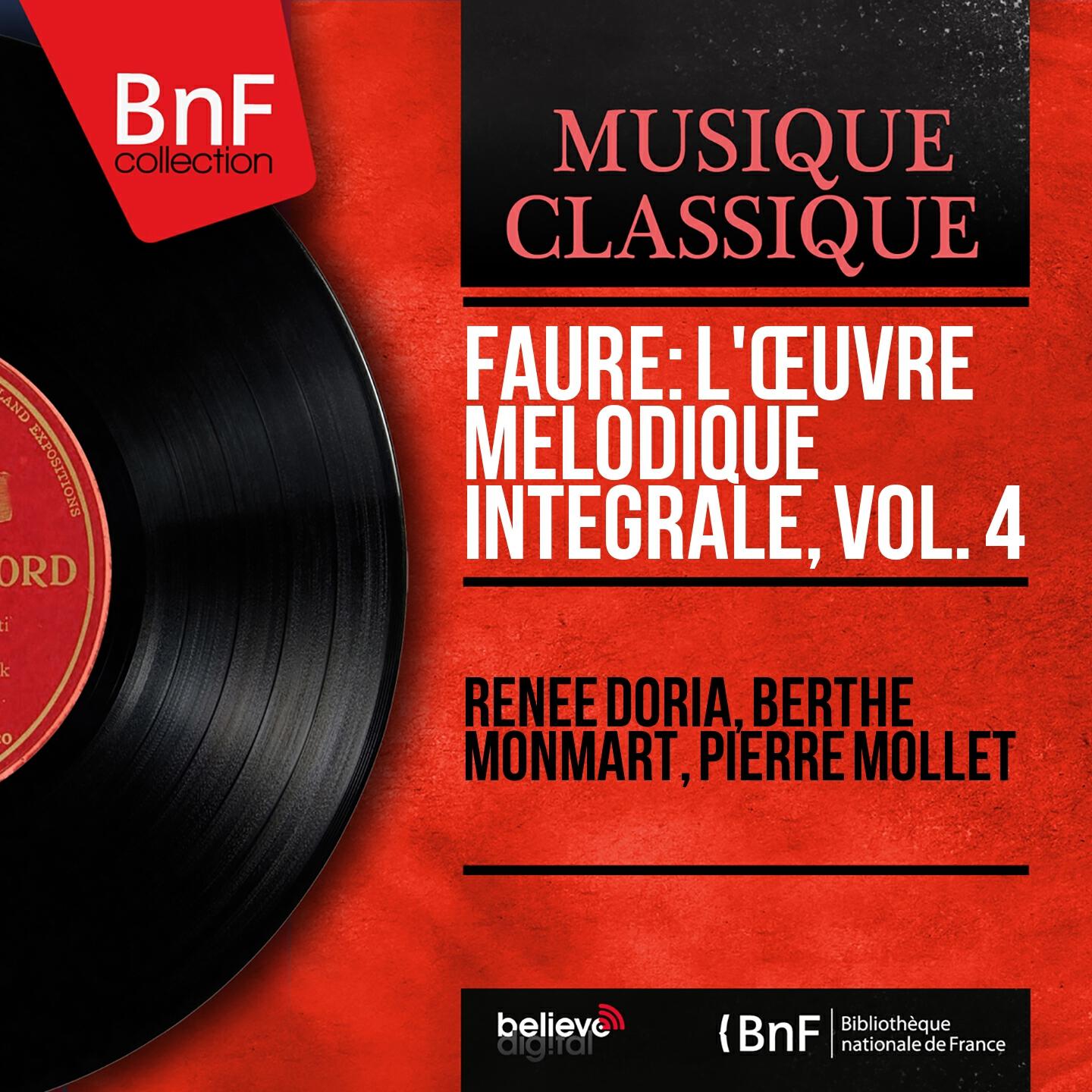 Релиз Fauré: L'œuvre mélodique intégrale, vol. 4
